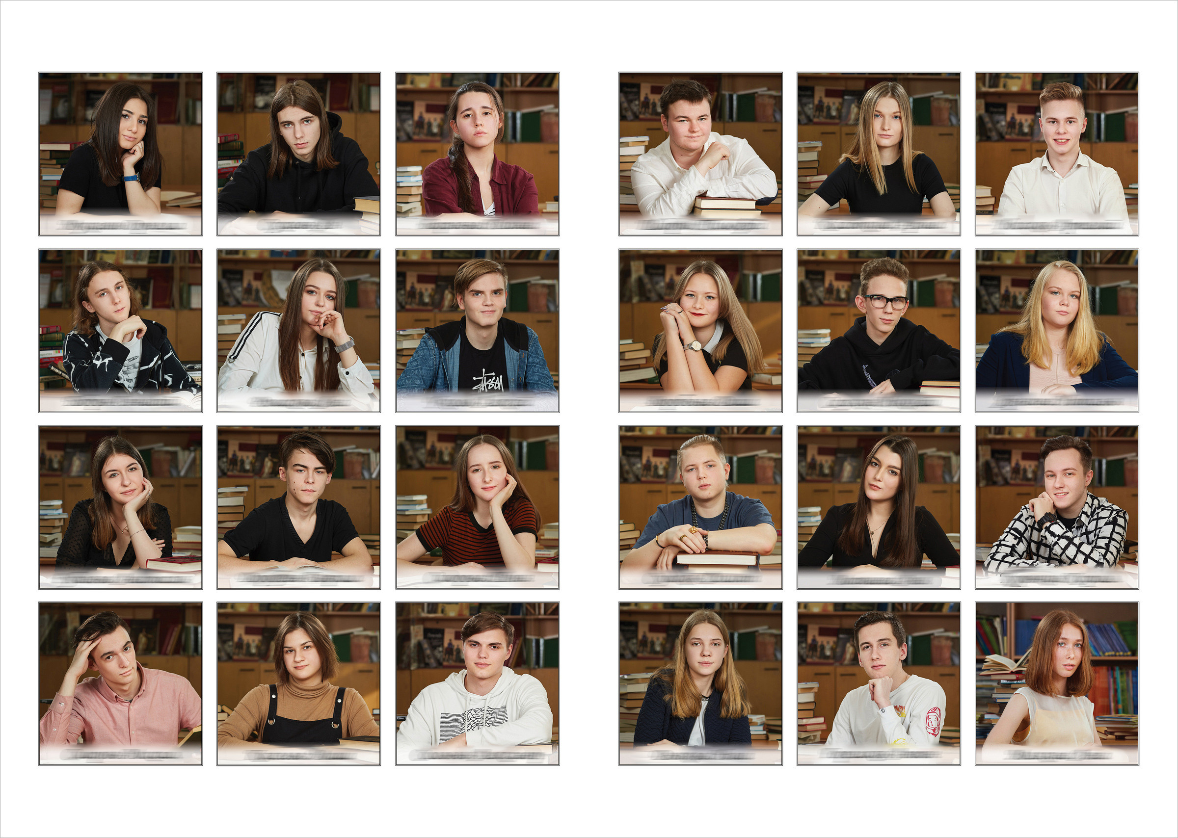 11 класс. В школе. Школьный фотограф Сергей Беликов
