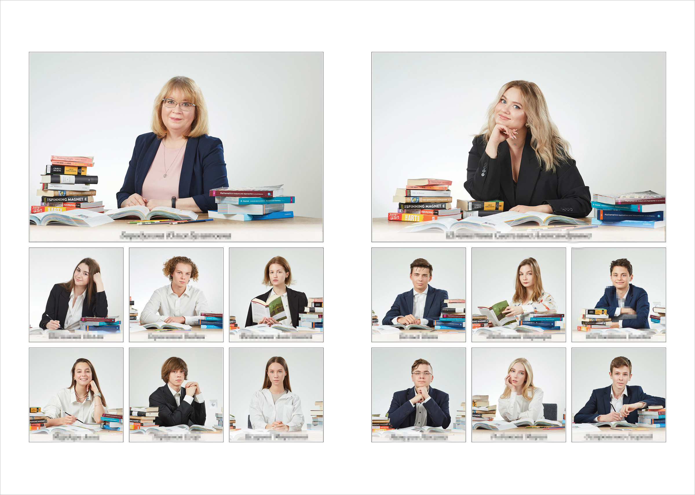 Выпускной альбом для 9 класса. Школьный фотограф Сергей Беликов