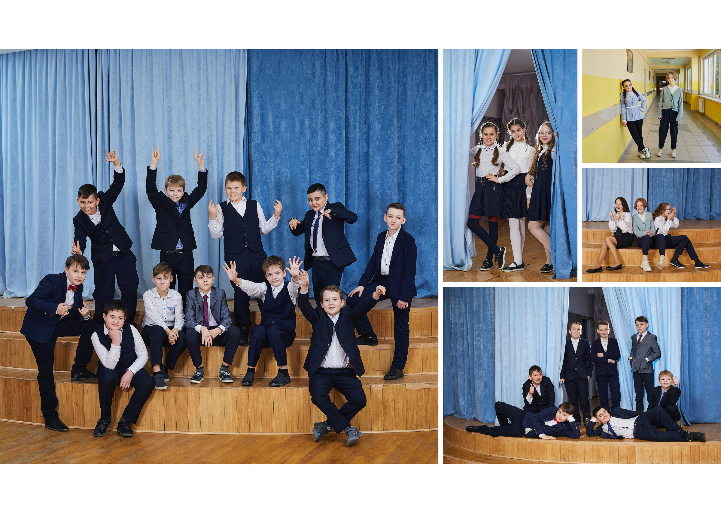 4 класс. Весна. Школьный фотограф Сергей Беликов