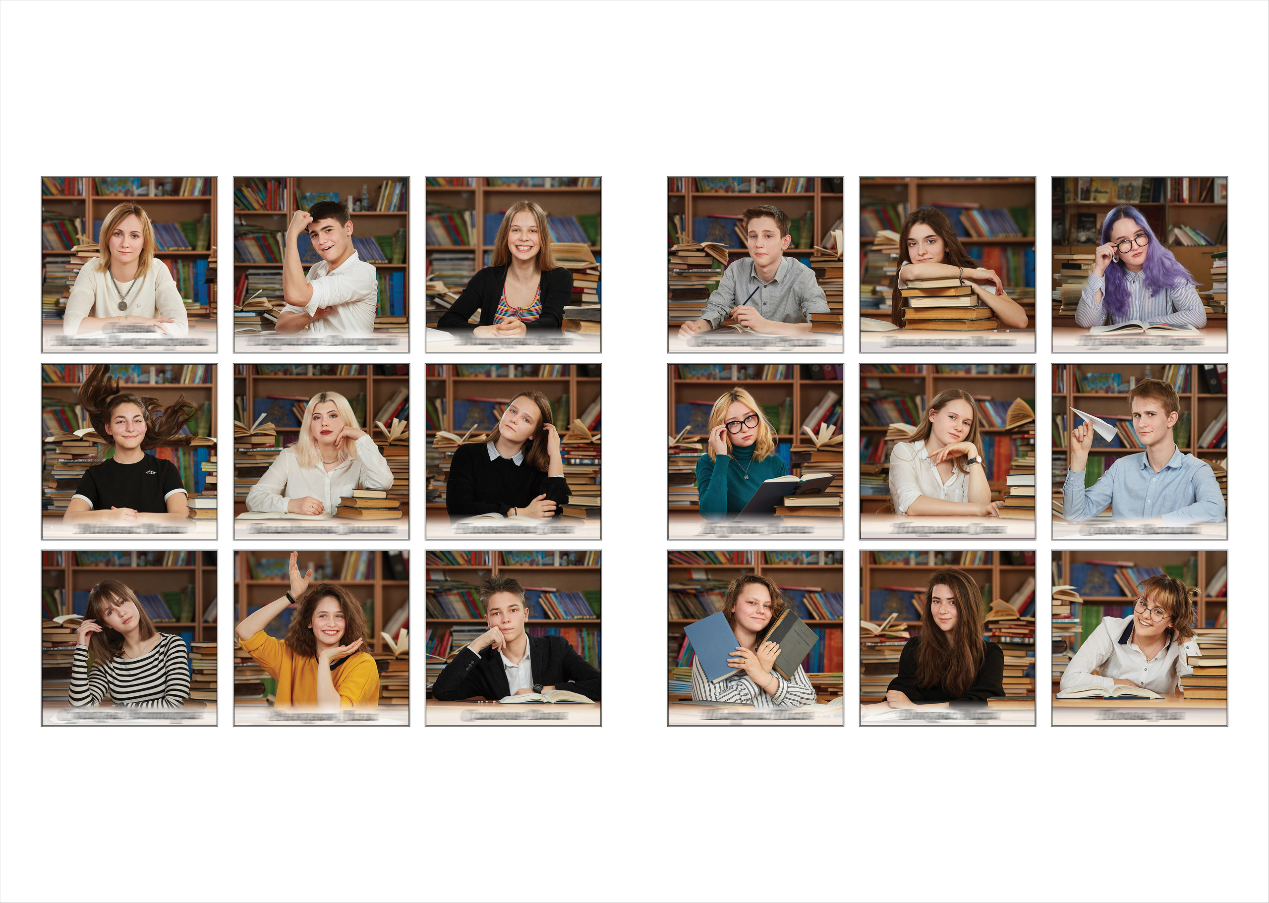 9 класс. В школе. Школьный фотограф Сергей Беликов