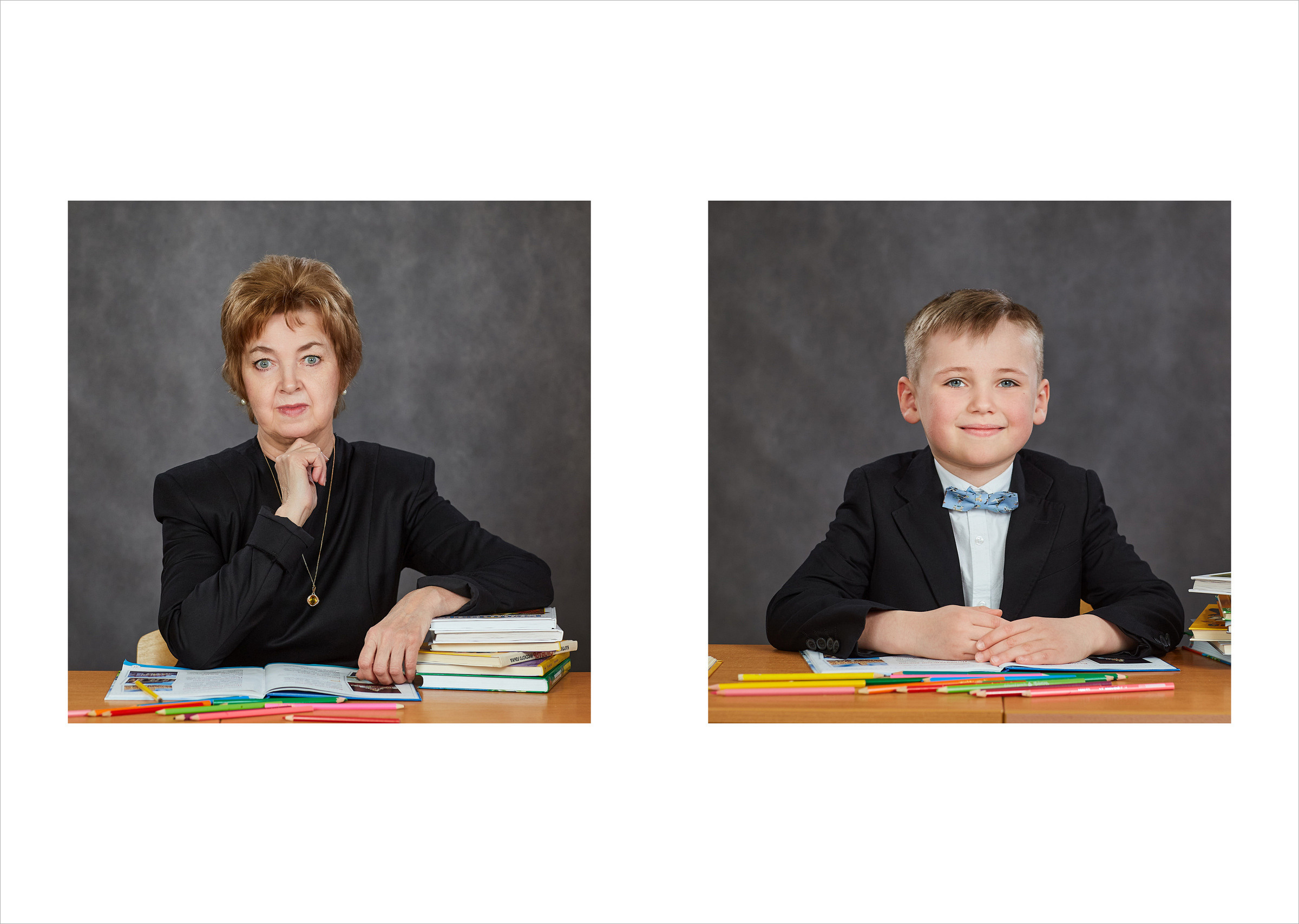 1 класс. Школьный фотограф Сергей Беликов