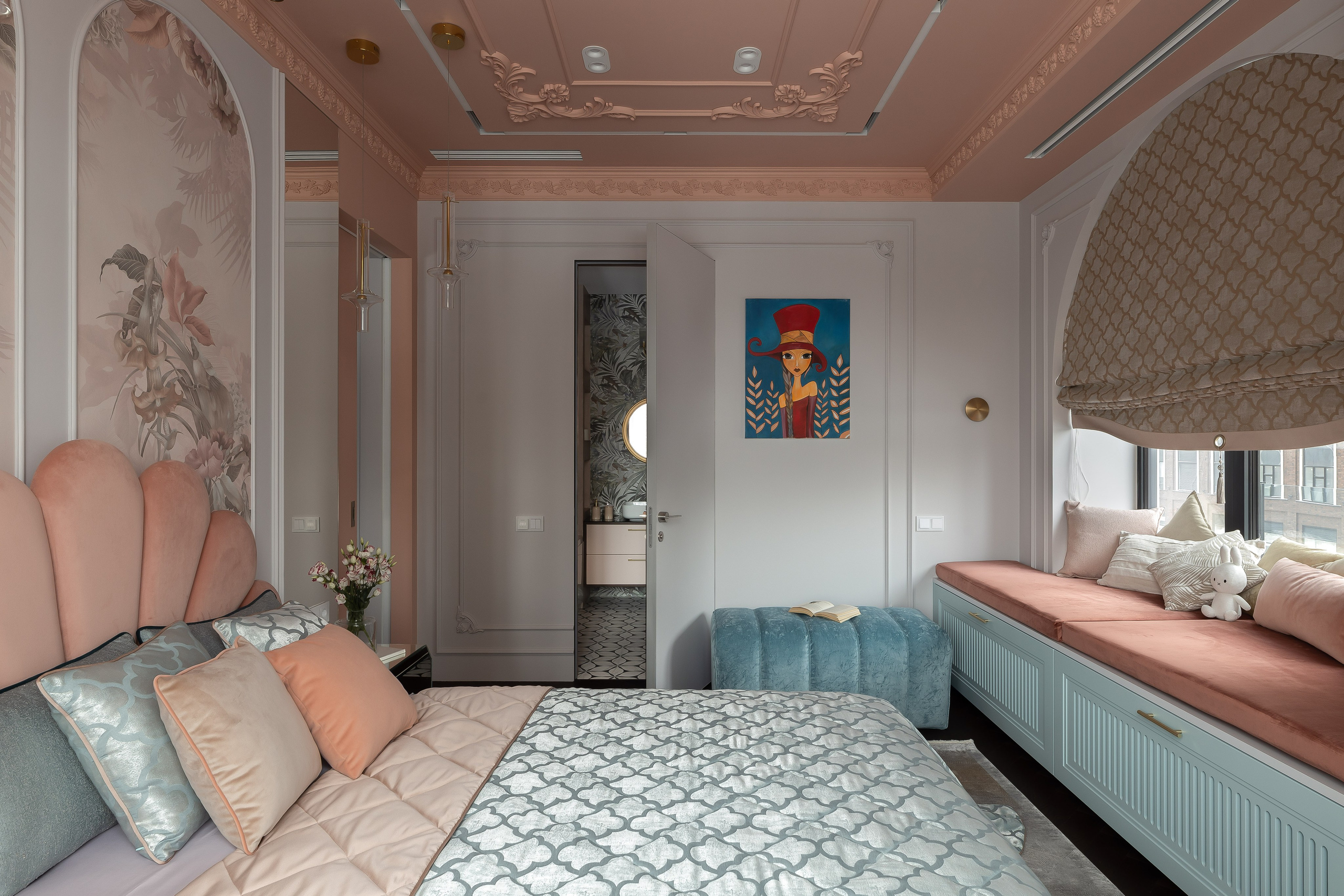 Яркая квартира. Совместная работа с интерьерным стилистом. Интерьерный фотограф в Москве