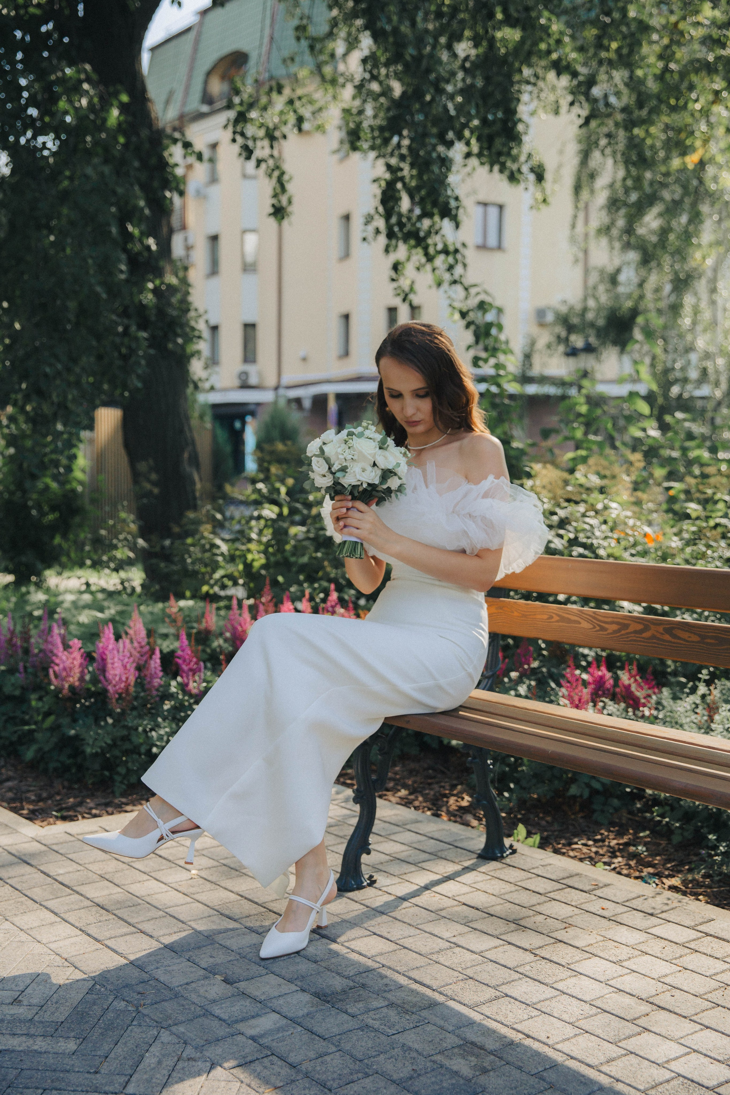 Свадебная прогулка Андрея и Анастасии. Портретный фотограф в Казани Алёна Евсеева