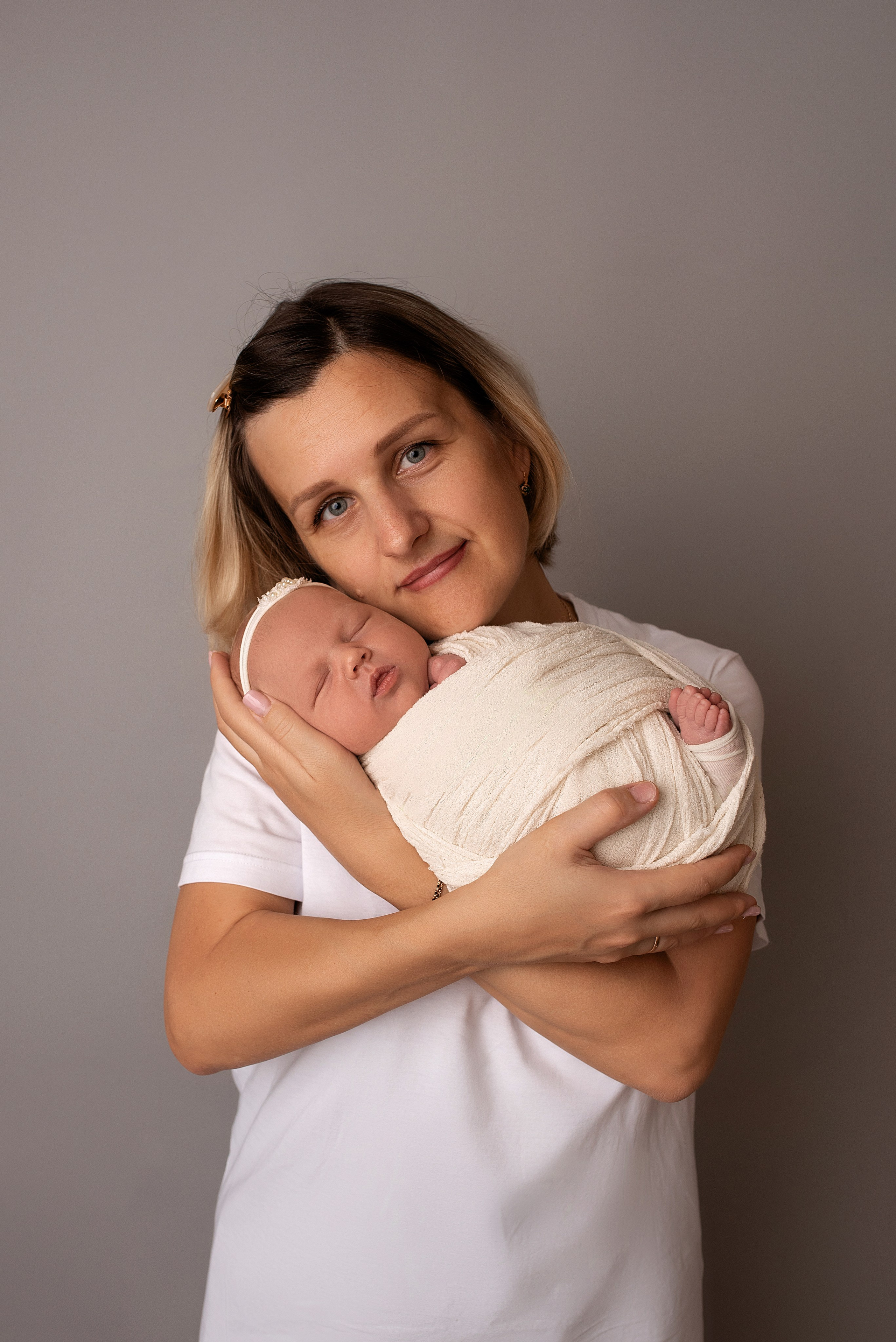 Новорождённые (в обмотках). Детский фотограф новорождённых в Минске Боровик Екатерина