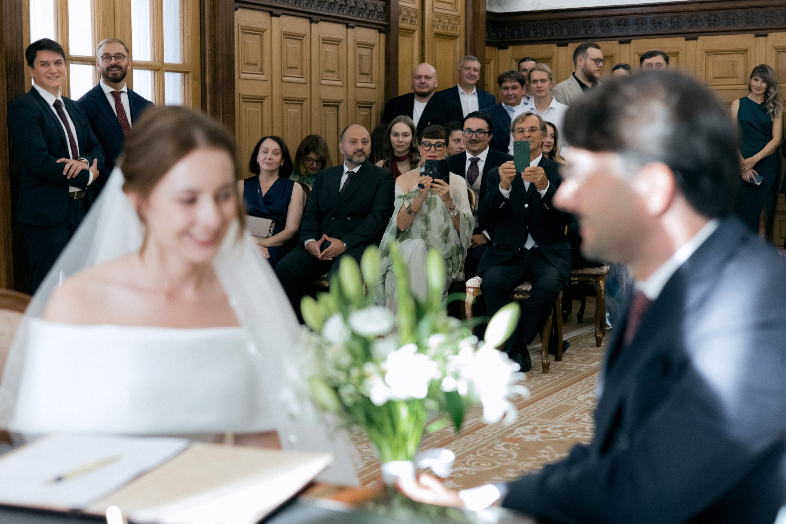 Свадебный банкет в отеле Хилтон Москва Ленинградская. Свадебный фотограф Москва