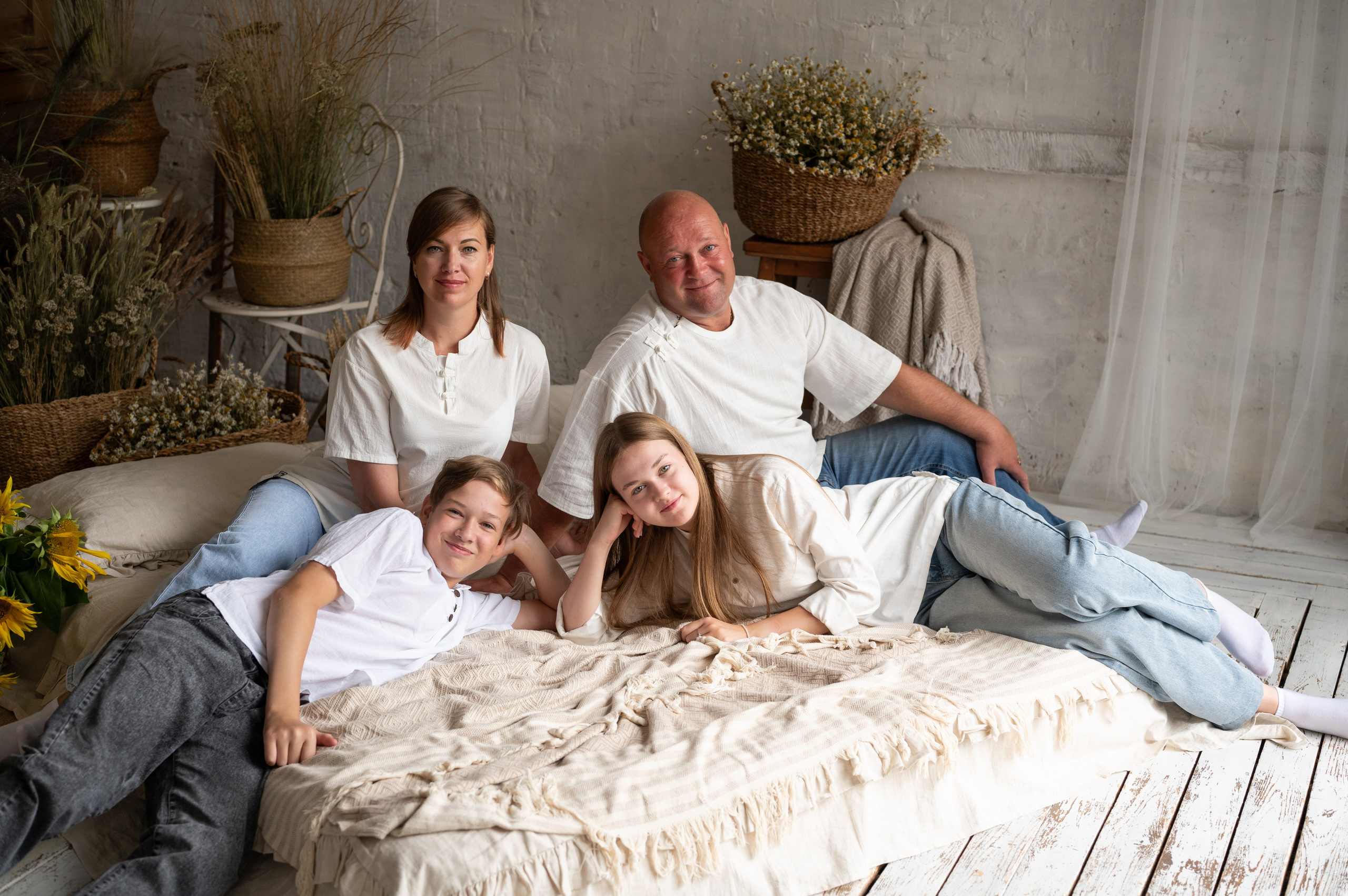 Семейная, фотостудия «Воздух». Фотограф новорожденных, семейный детский в Тюмени Татьяна Морозова