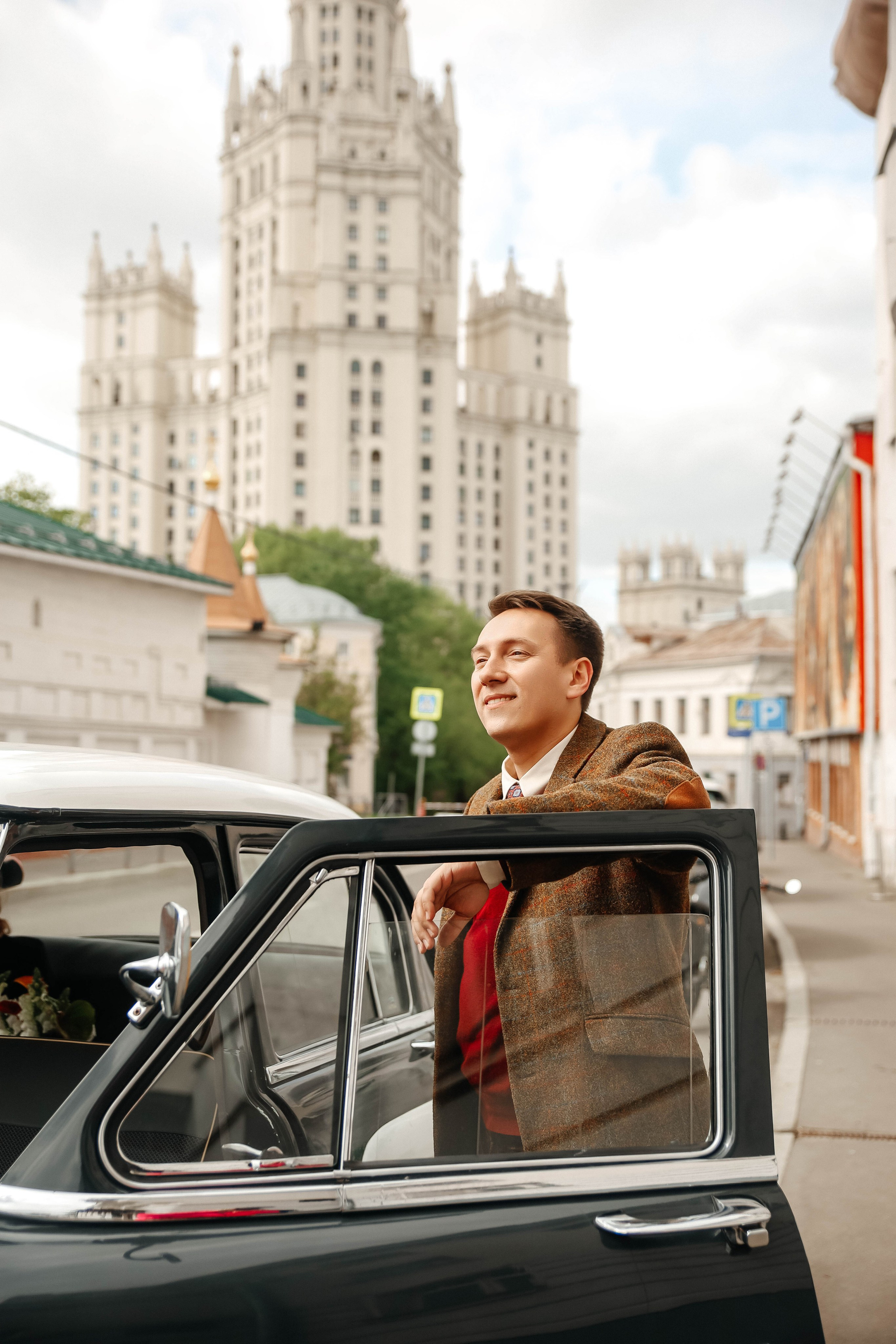 Свадебная фотосессия в стиле ретро. Свадебный и семейный фотограф в Москве