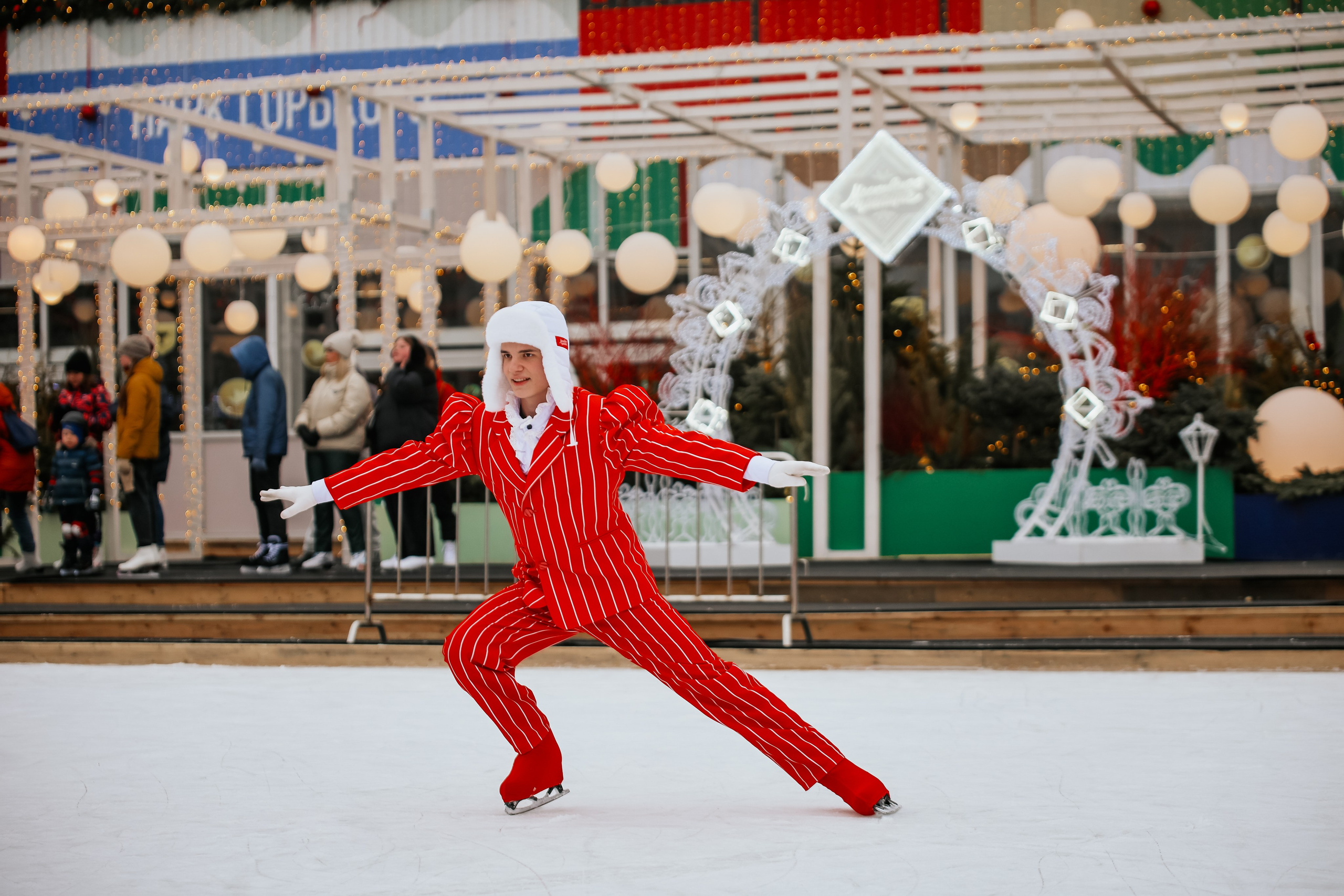 Ледовое шоу Парк Культуры проект Московское Чаепитие. Фотограф и видеограф Анна Домашенко