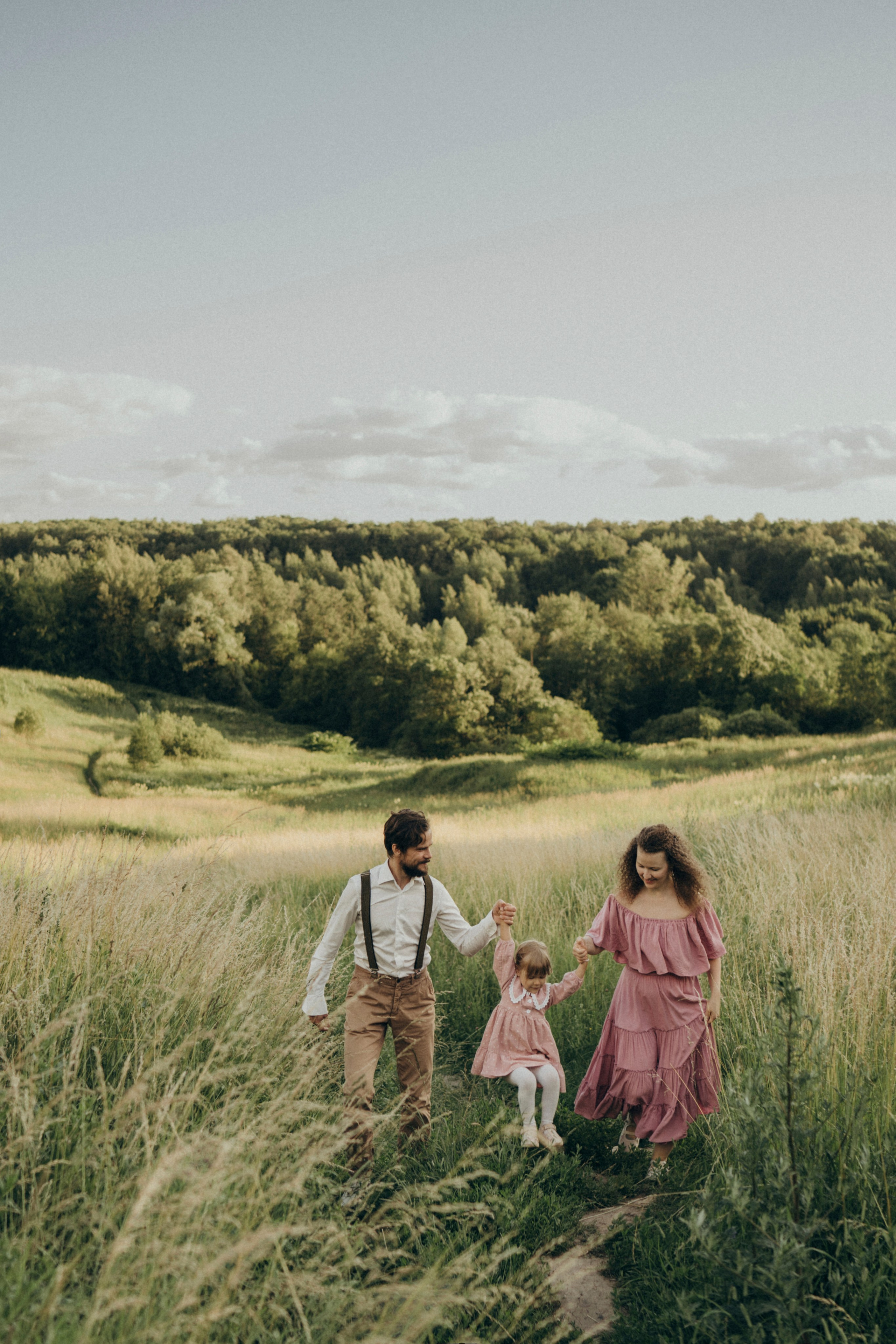 Закатная история. Семейный фотограф в Москве Елена Гильманова