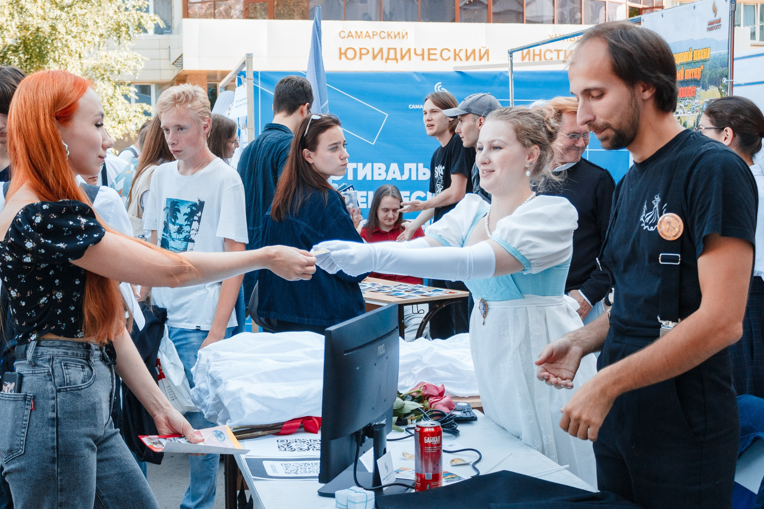 Первое сентября Самарского университета. Ksenia de Rossi | Съемка в Самаре