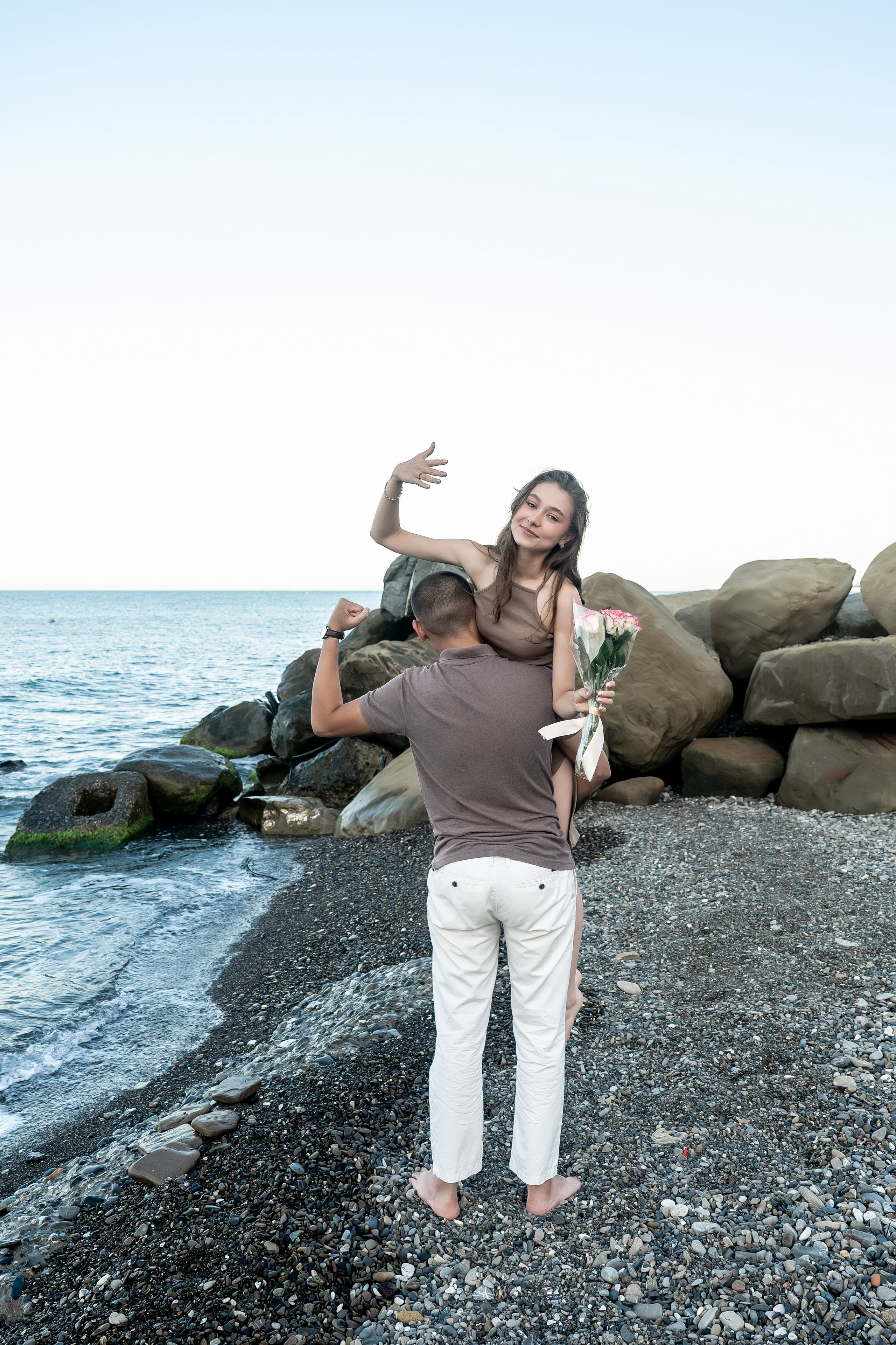 Предложение Дамир и Лилия. Наталья Слесаренко фотограф в Сочи