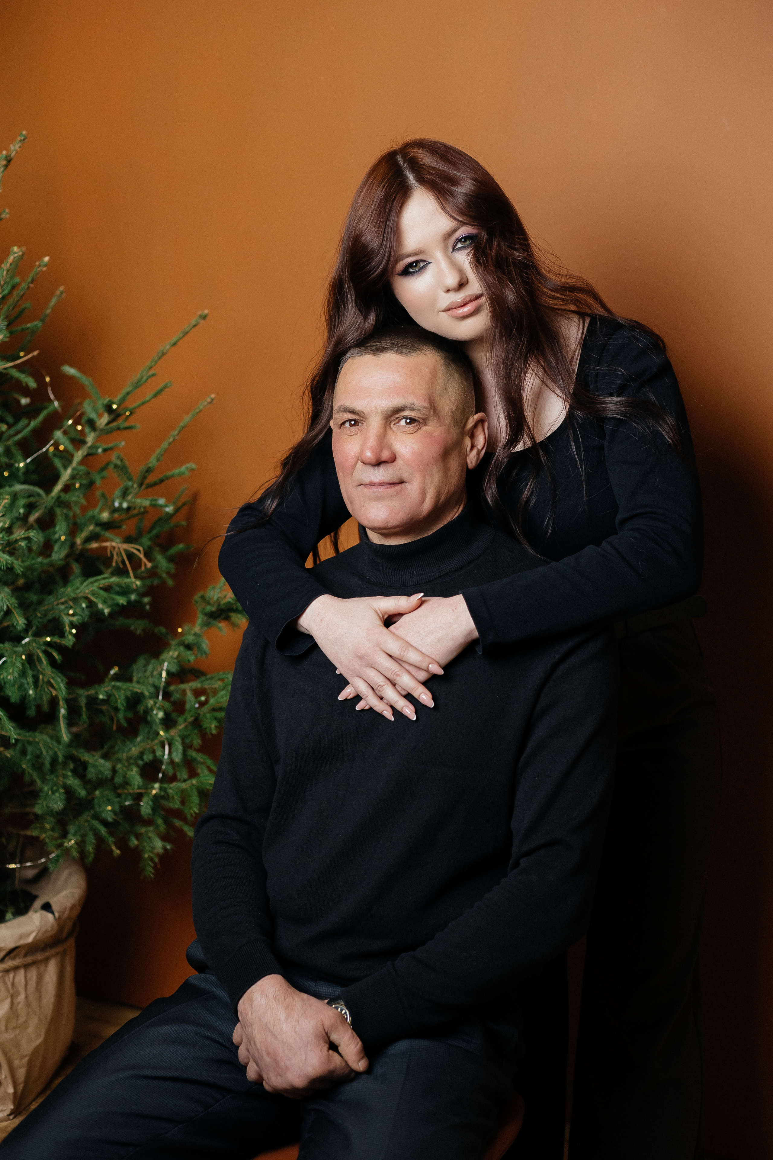 Фотосессия дочери и отца. Фотограф Мария Новоселова. Сургут