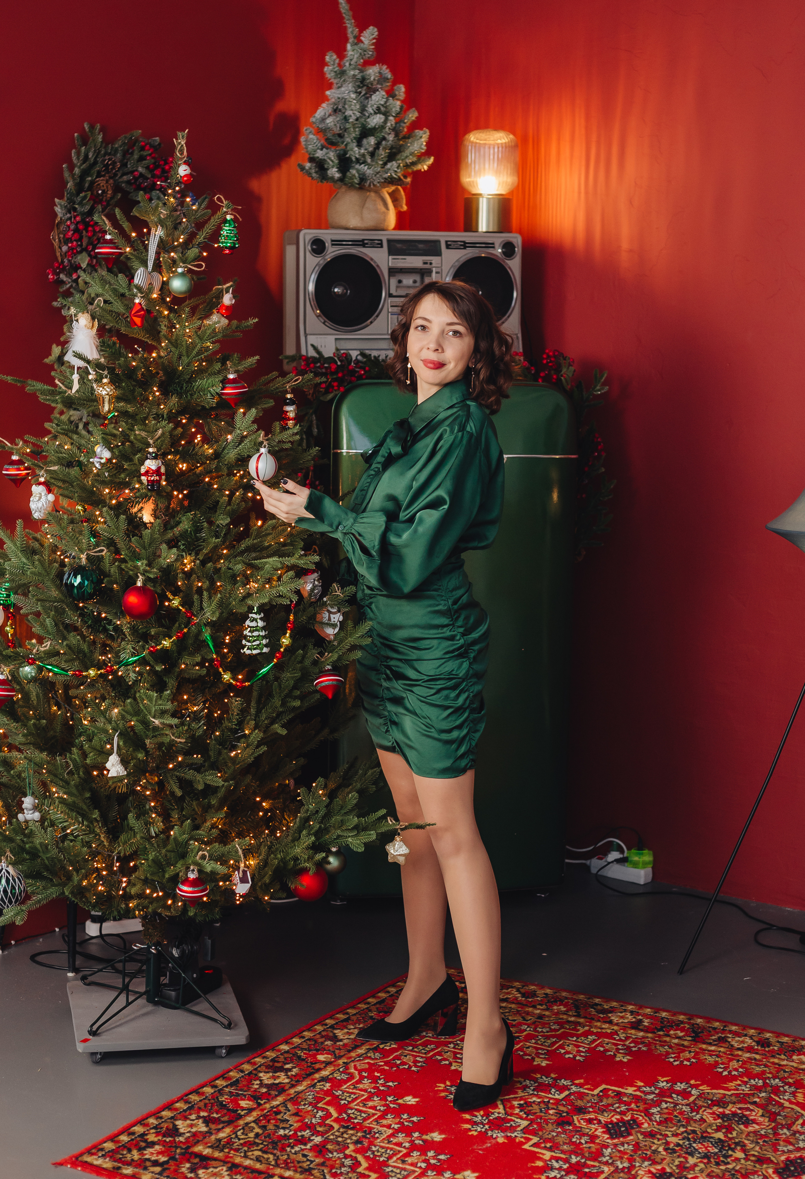 Новогодняя семейная фотосессия. Фотограф Мария Новоселова. Сургут