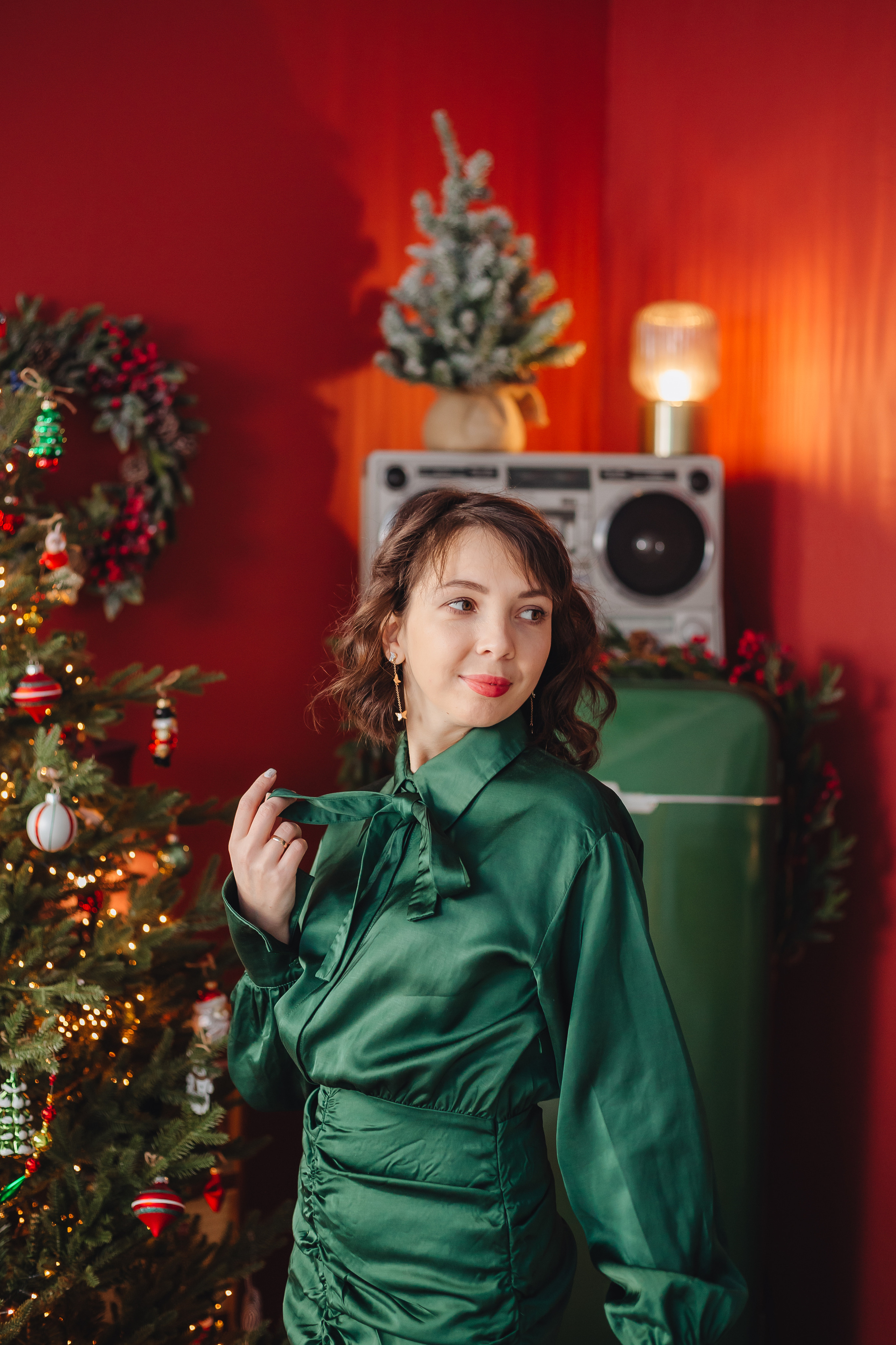 Новогодняя семейная фотосессия. Фотограф Мария Новоселова. Сургут