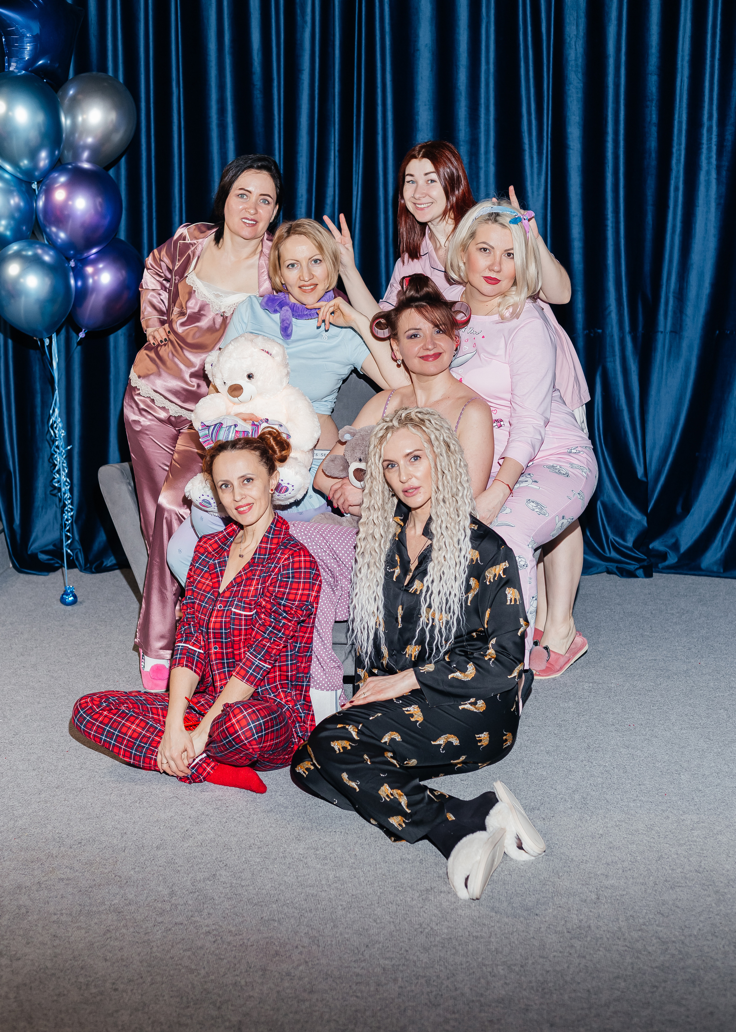 Пижамная вечеринка. Фотограф Мария Новоселова. Сургут