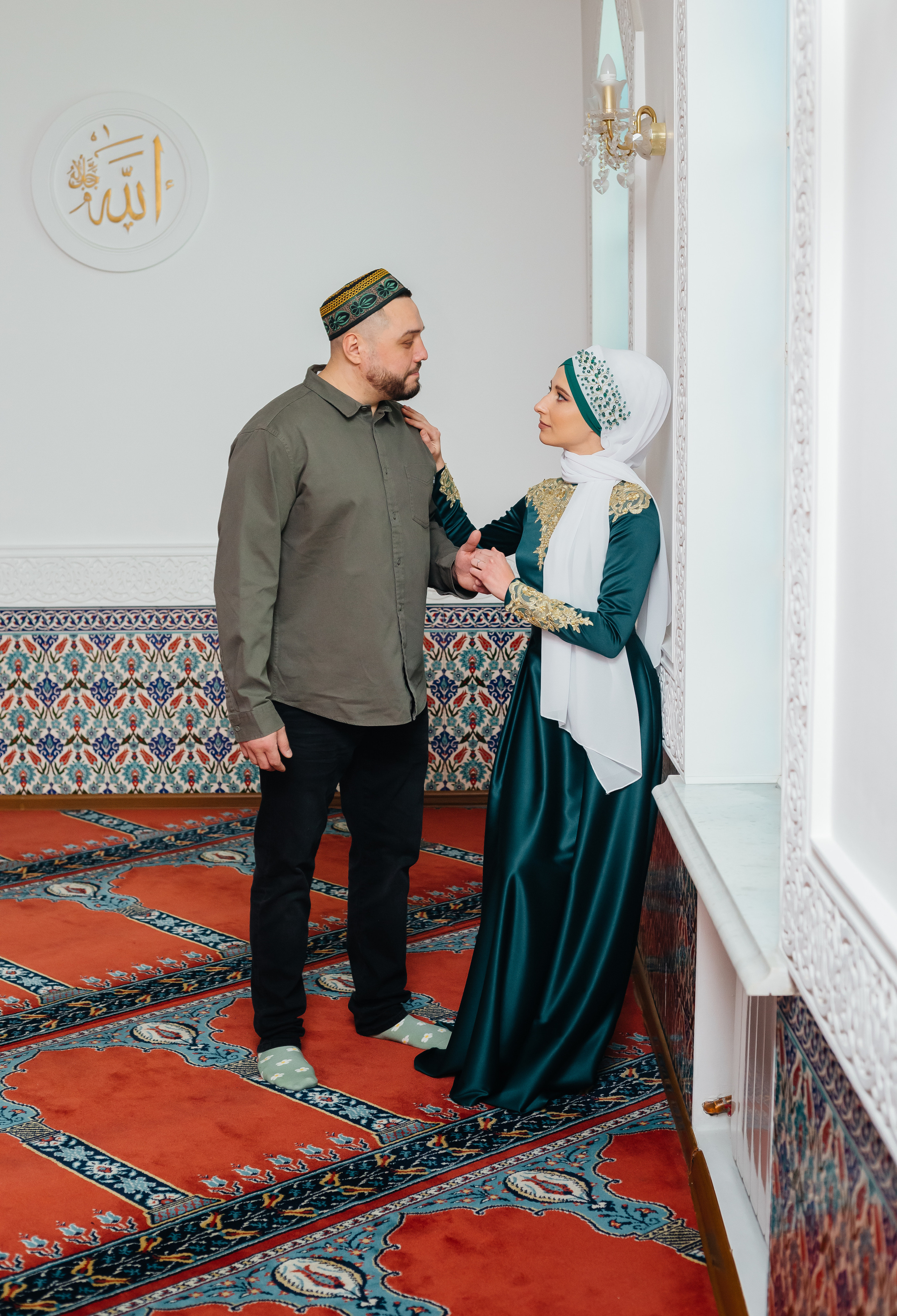 Мечеть. Никах. Фотограф Мария Новоселова. Сургут