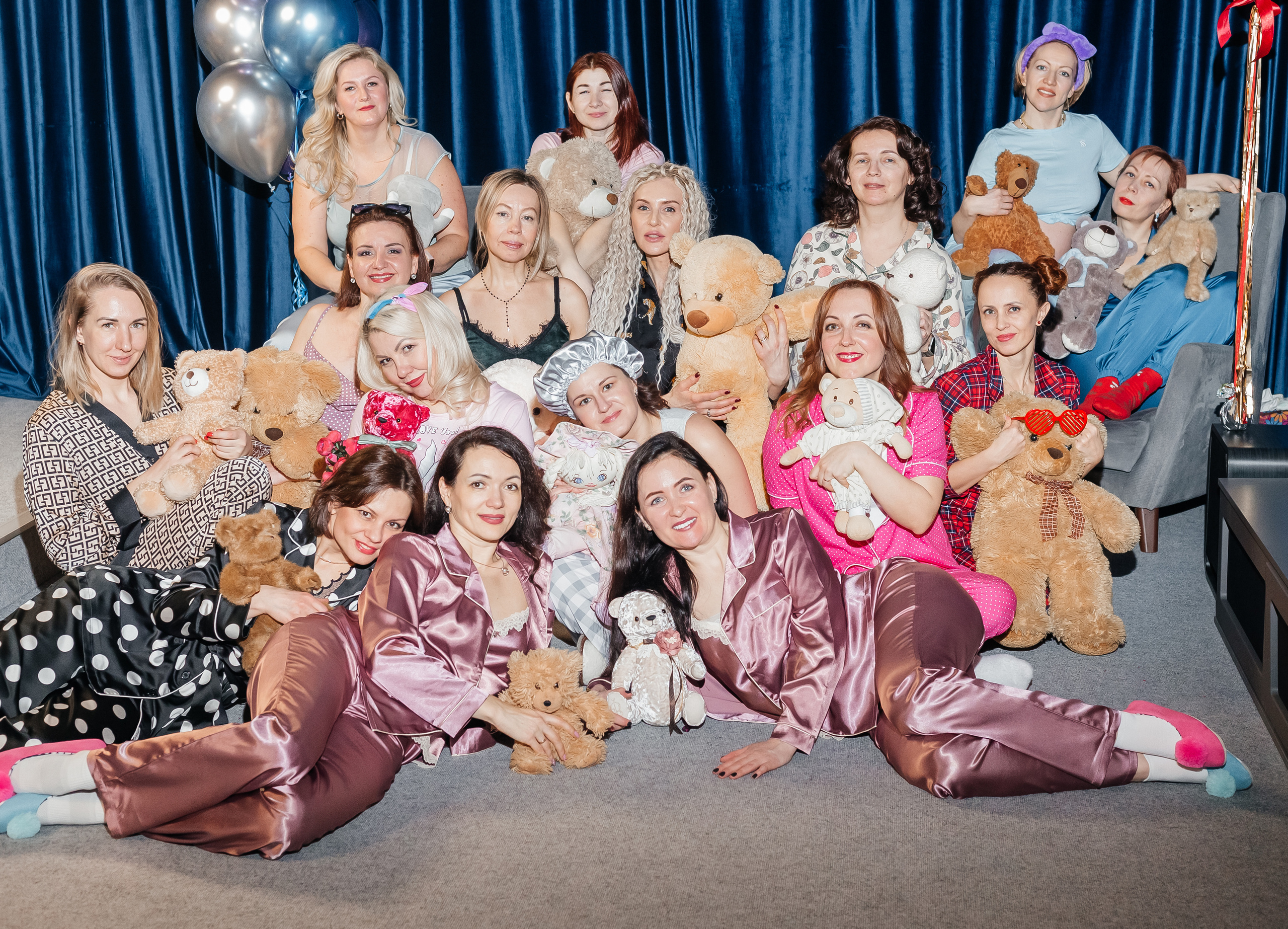 Пижамная вечеринка. Фотограф Мария Новоселова. Сургут