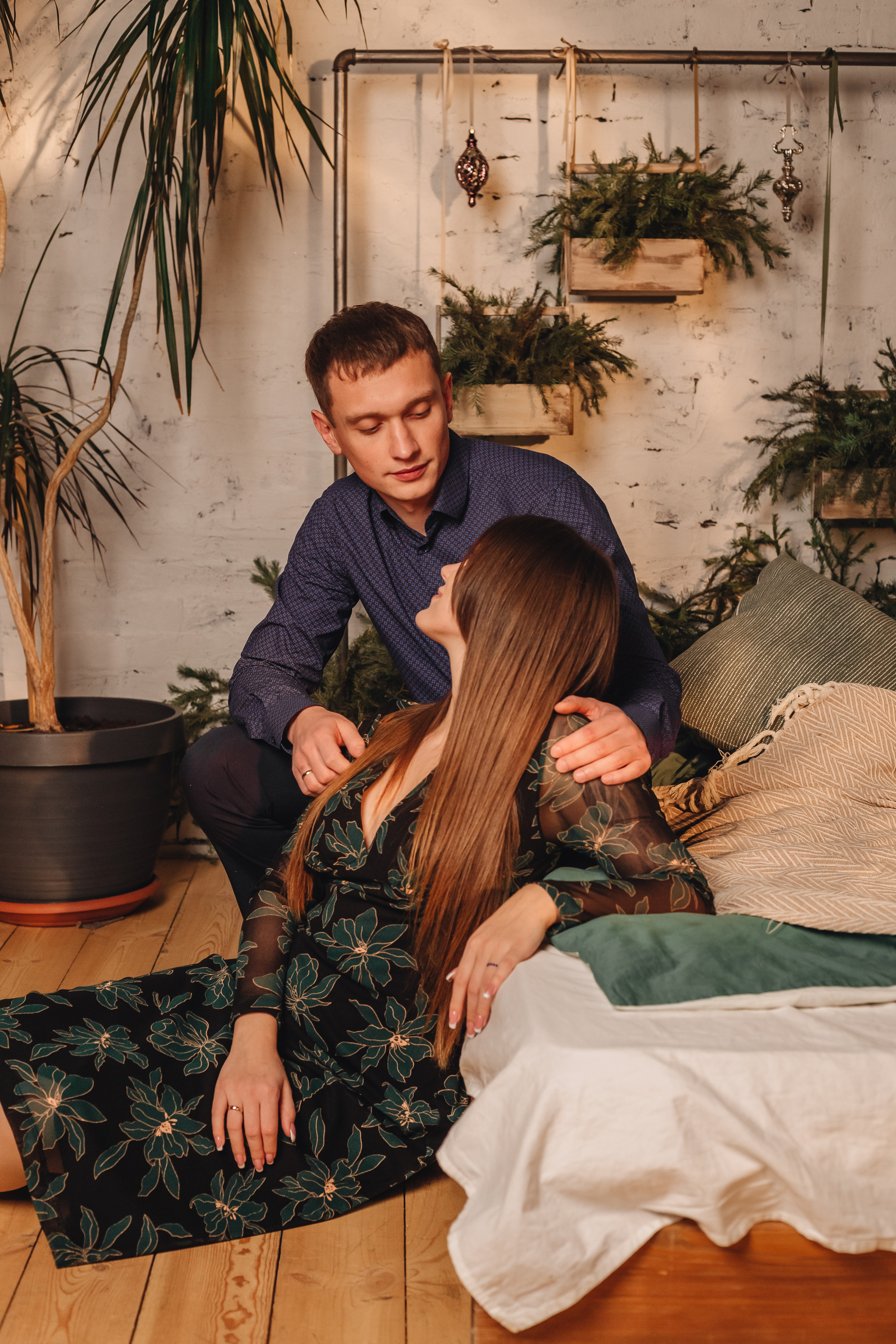 Владимир и Инна. Фотосессия к Новому году. Фотограф Мария Новоселова. Сургут