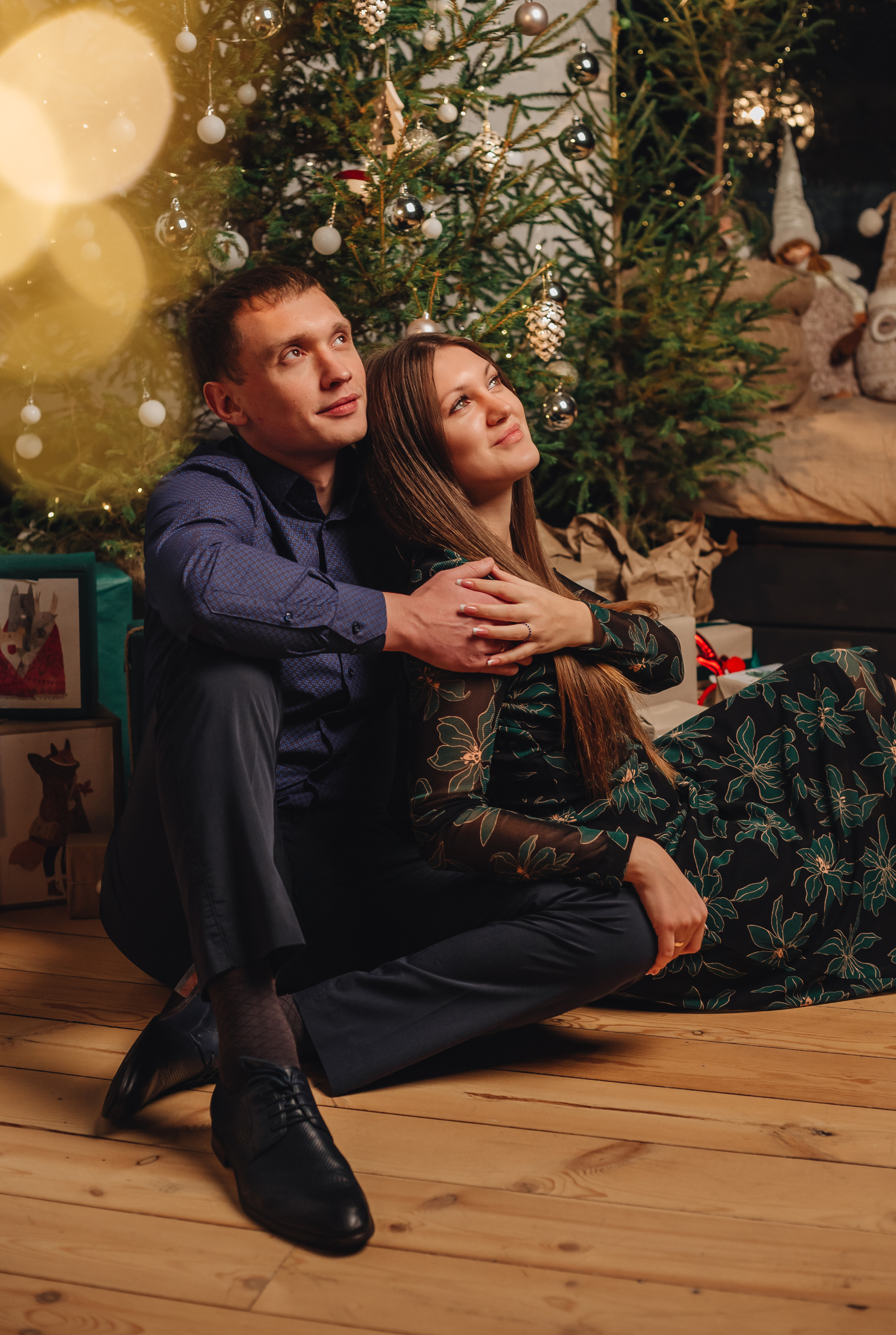 Владимир и Инна. Фотосессия к Новому году. Фотограф Мария Новоселова. Сургут