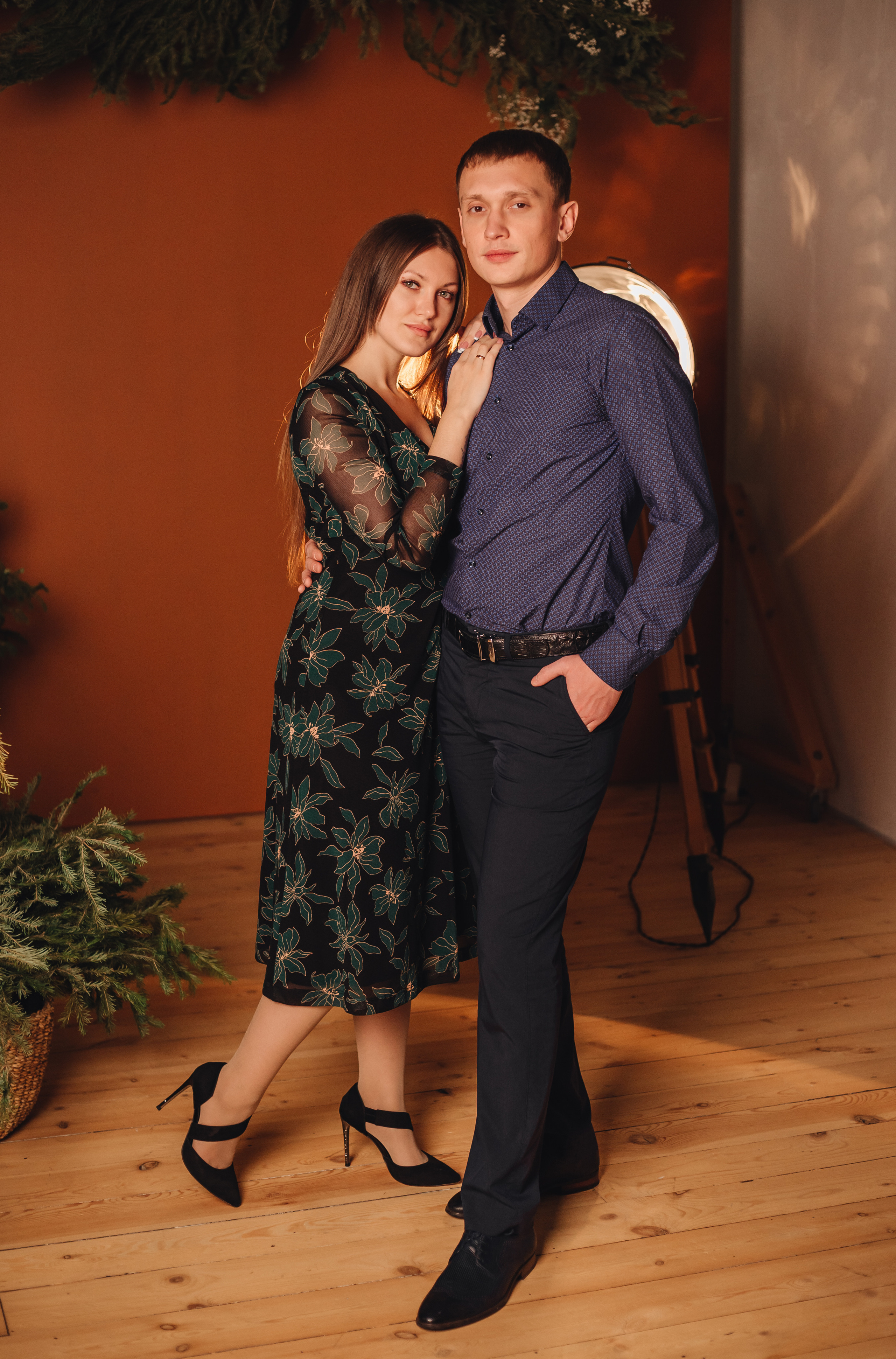 Владимир и Инна. Фотосессия к Новому году. Фотограф Мария Новоселова. Сургут
