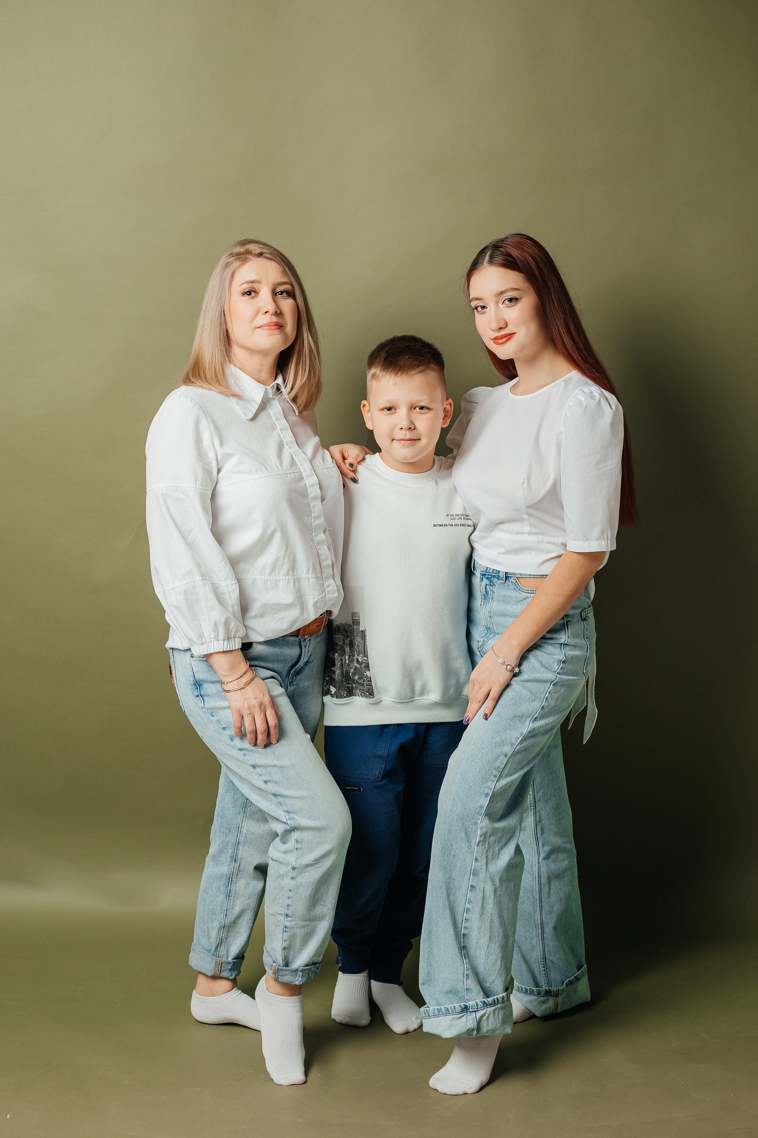 Мама и дети. Фотограф Мария Новоселова. Сургут