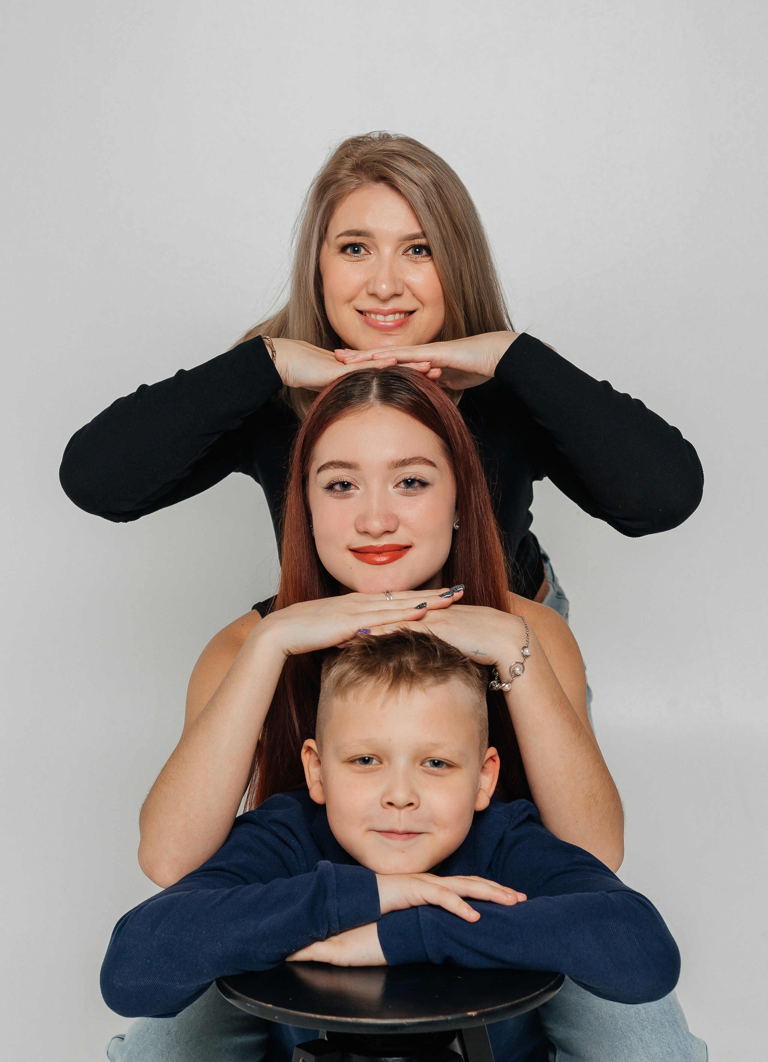 Мама и дети. Фотограф Мария Новоселова. Сургут