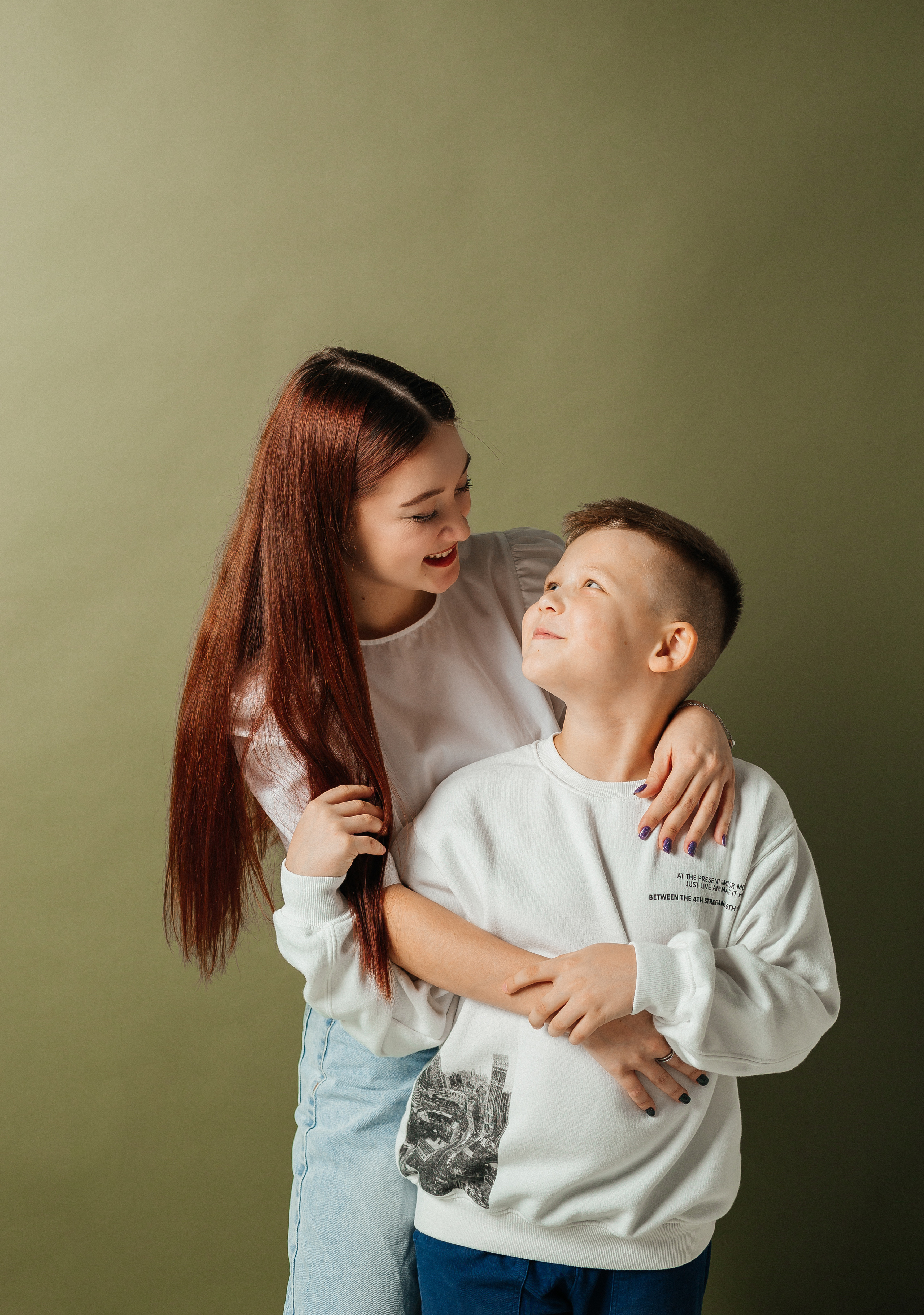 Мама и дети. Фотограф Мария Новоселова. Сургут