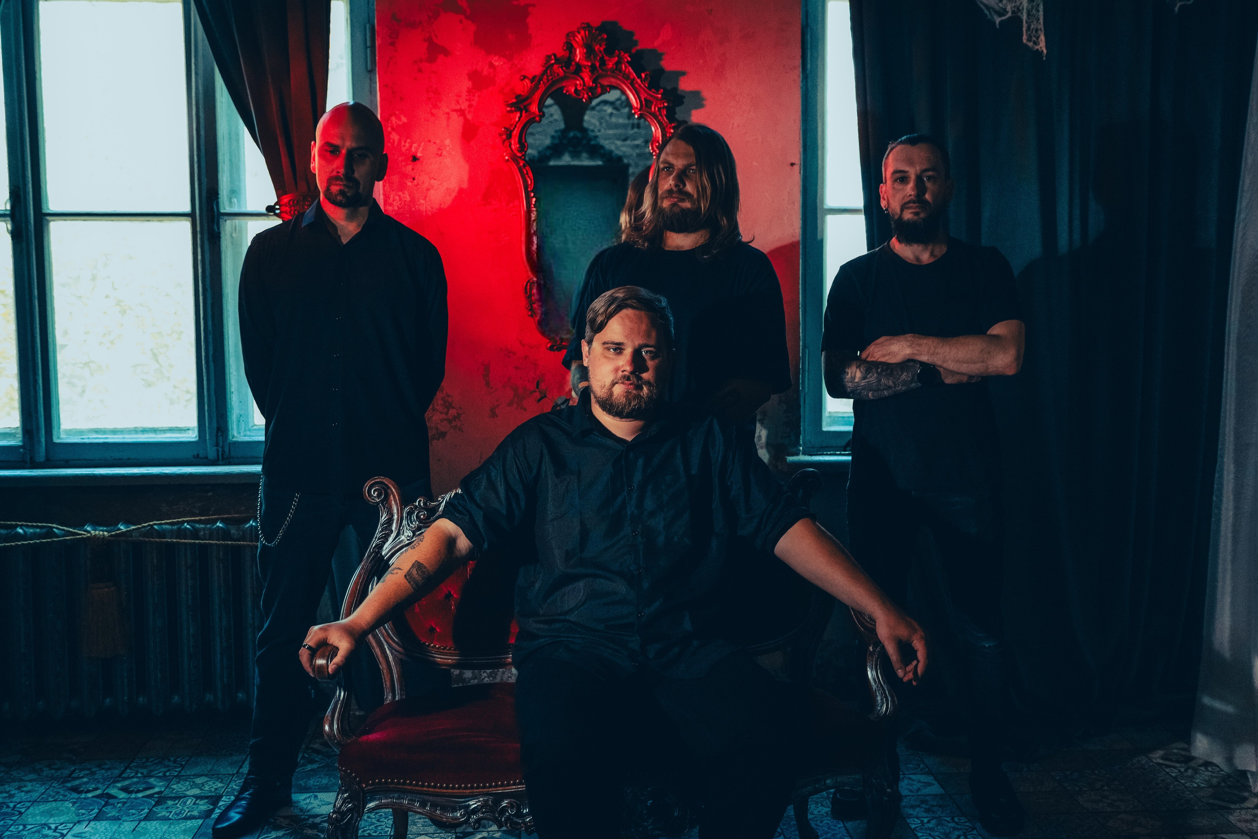 Антуражная съёмка для группы «УПОКОЙ»