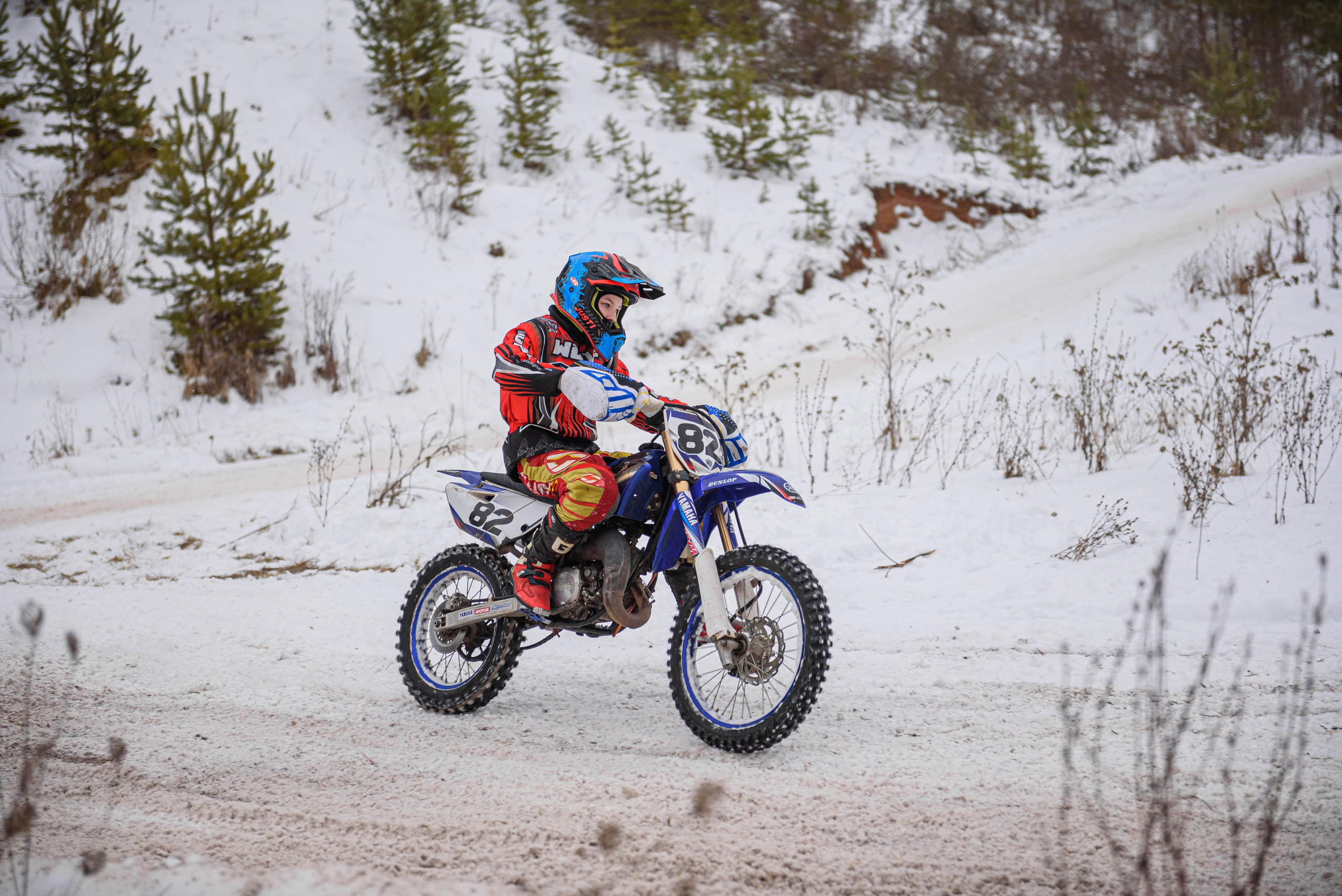 Предновогодняя тренировка в Павлово. Мотофотограф в Нижнем Новгороде Динара Зуйкова
