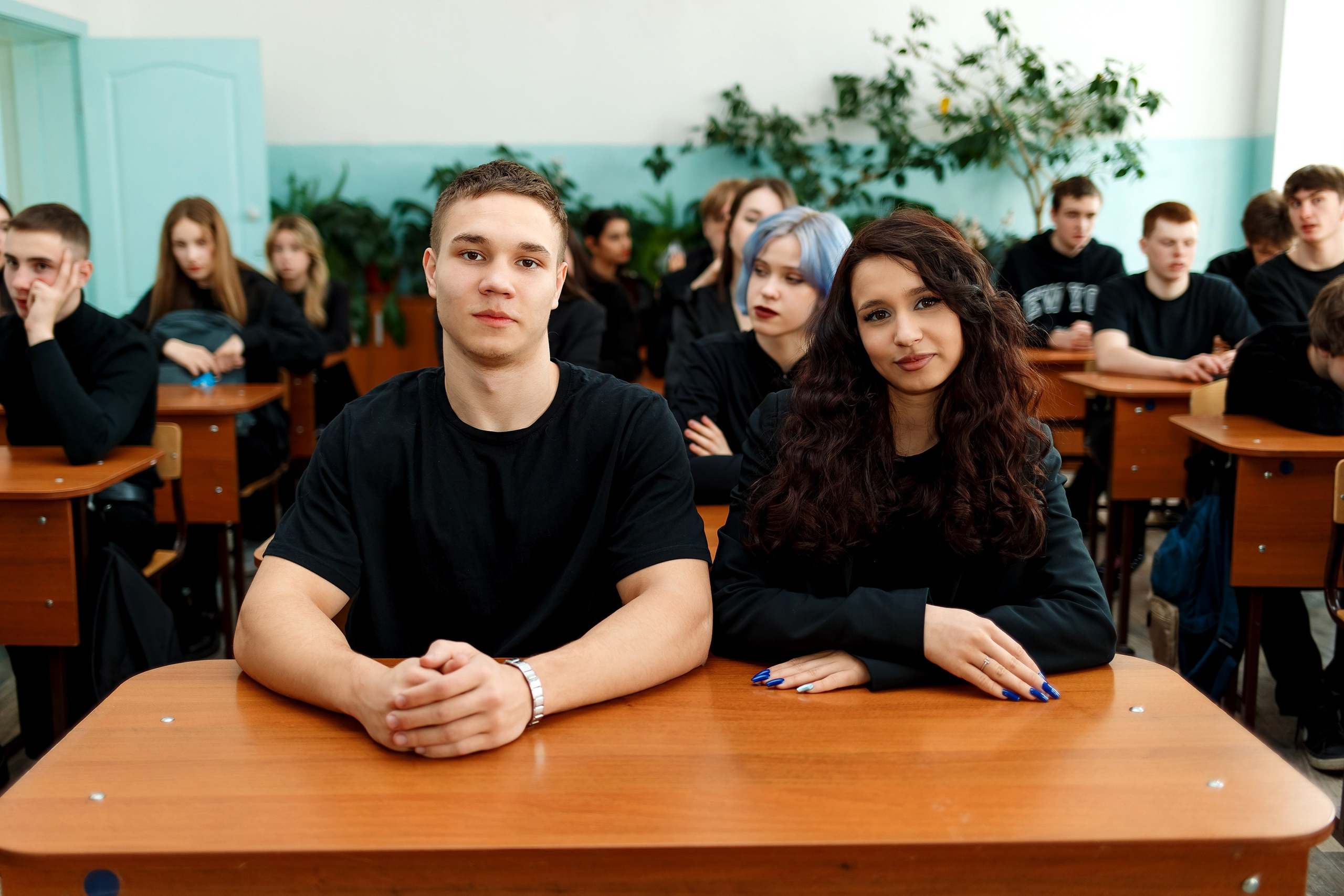 11 класс съемка в школе. Фотограф Любовь Корниенко, Примоский край