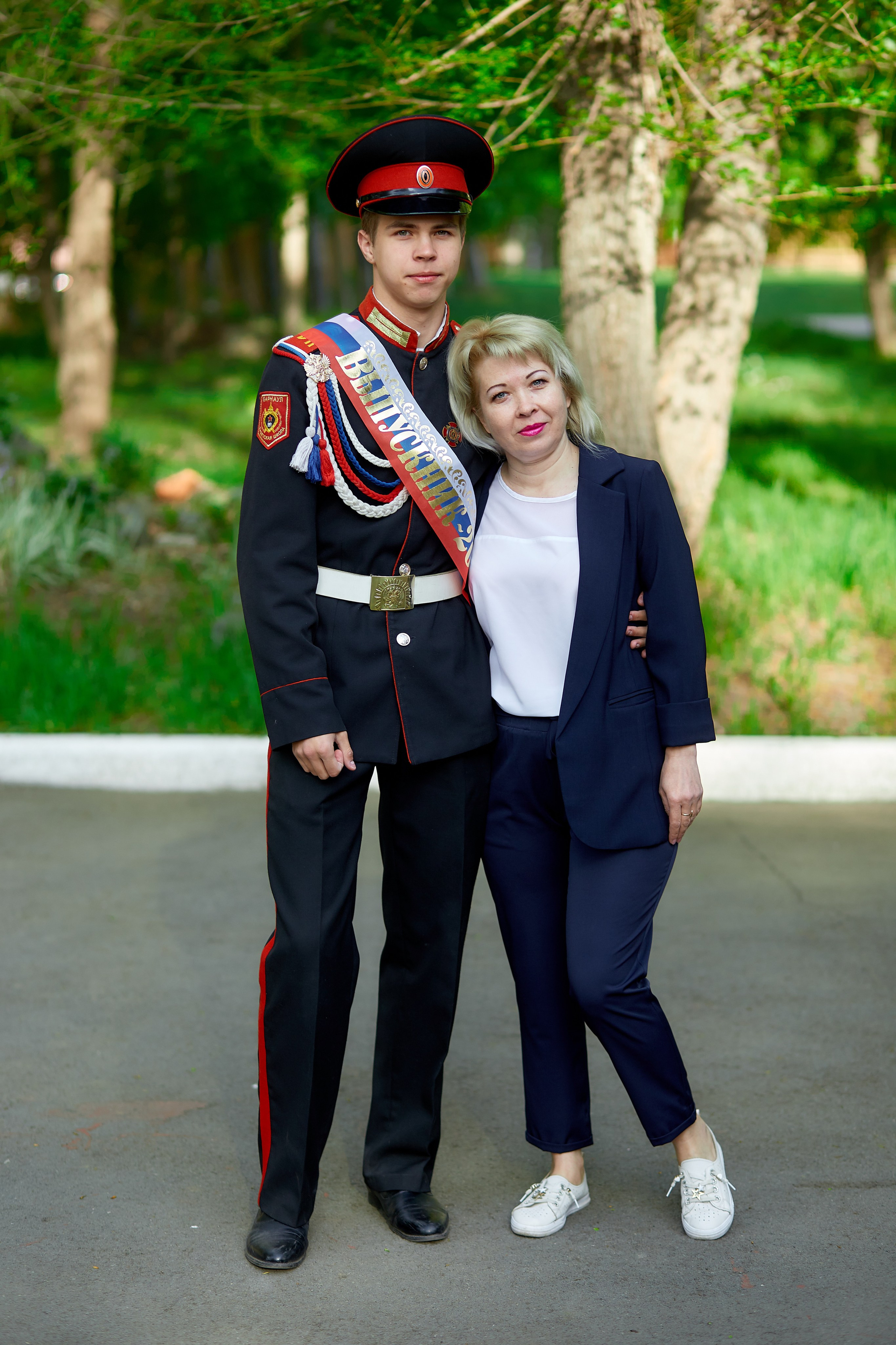 Кадеты последний звонок. Фотограф Вячеслав Фарунин