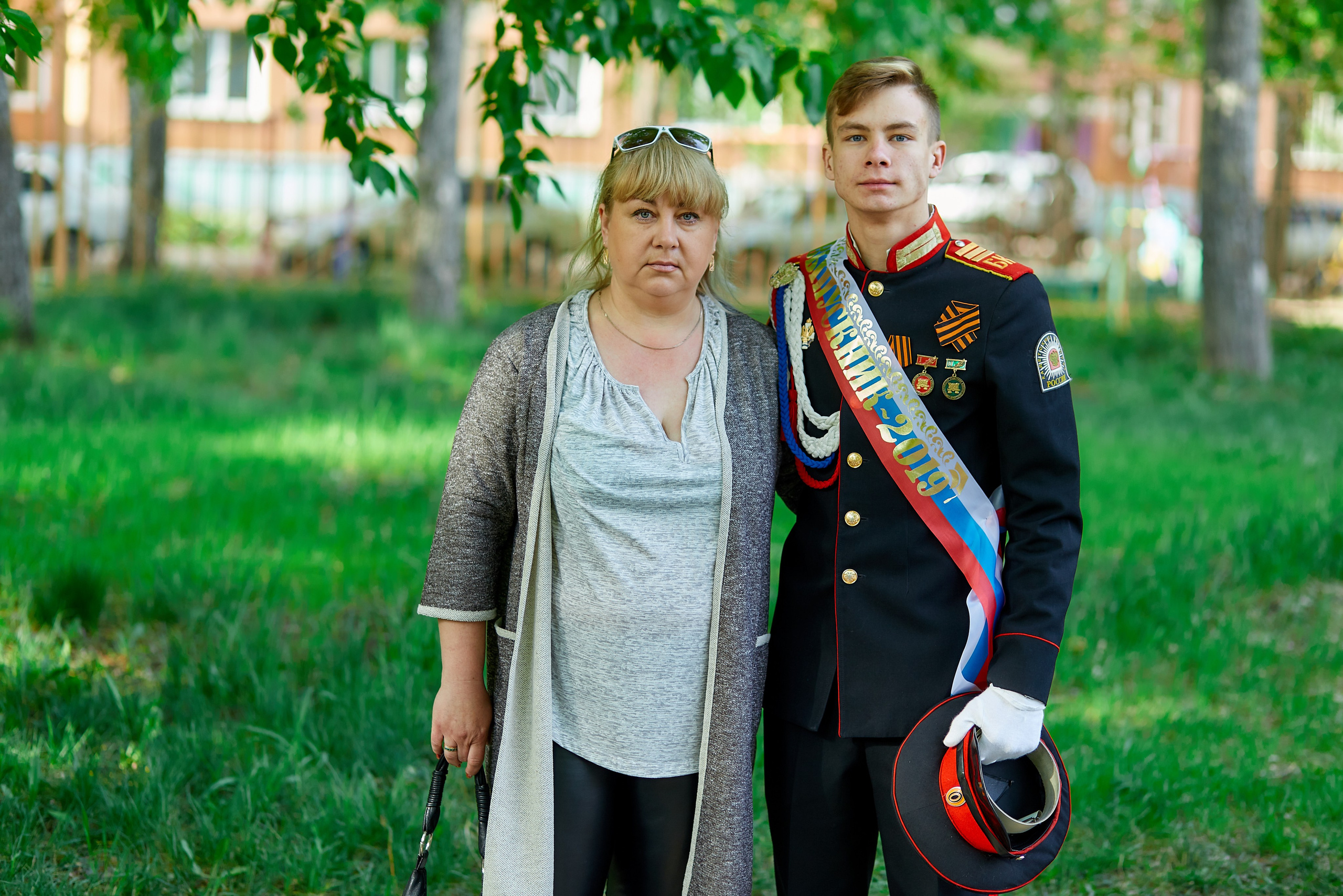 Кадеты последний звонок. Фотограф Вячеслав Фарунин