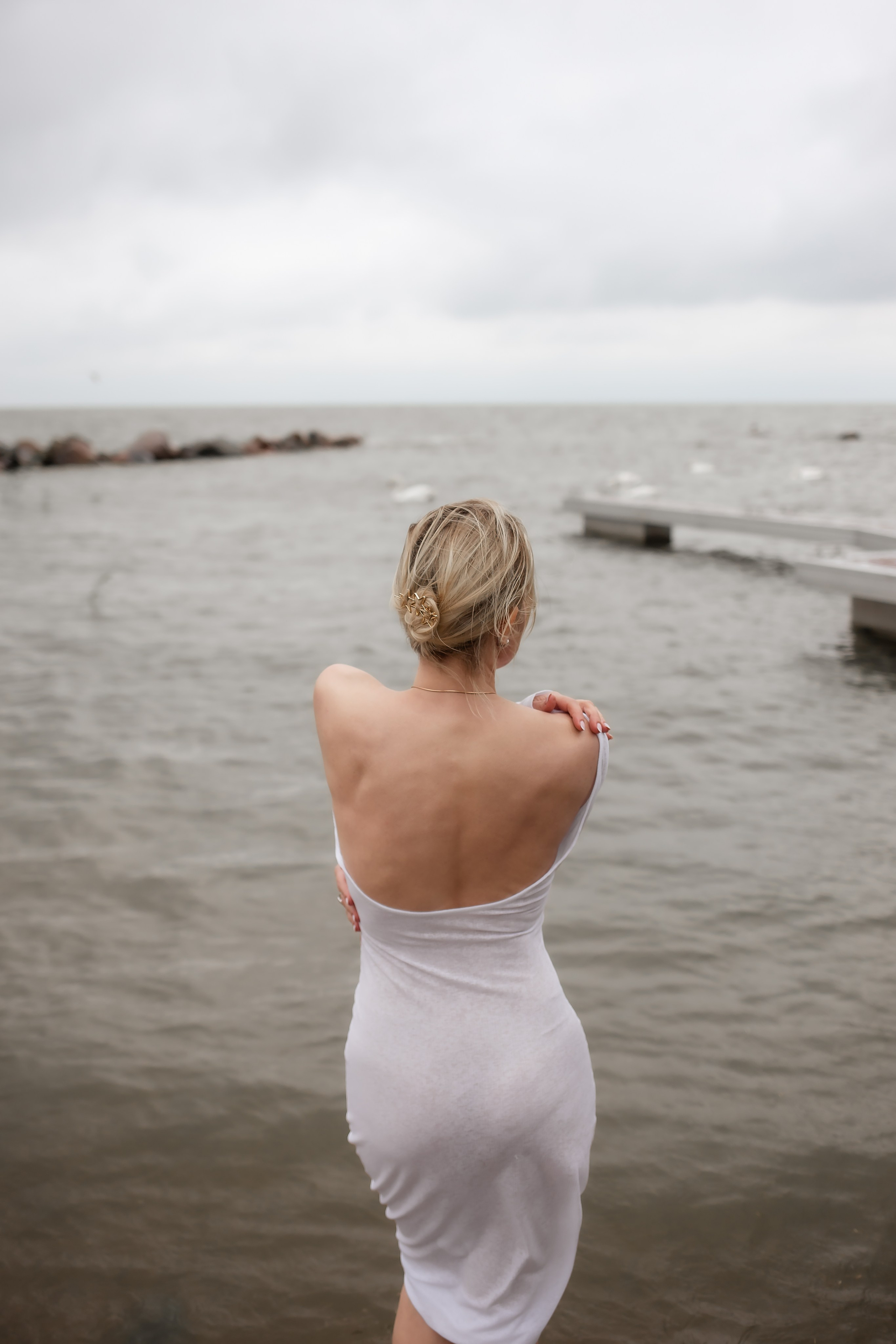 Катя. Маяк в Заливино. Фотограф в Калининграде Решетникова Алина