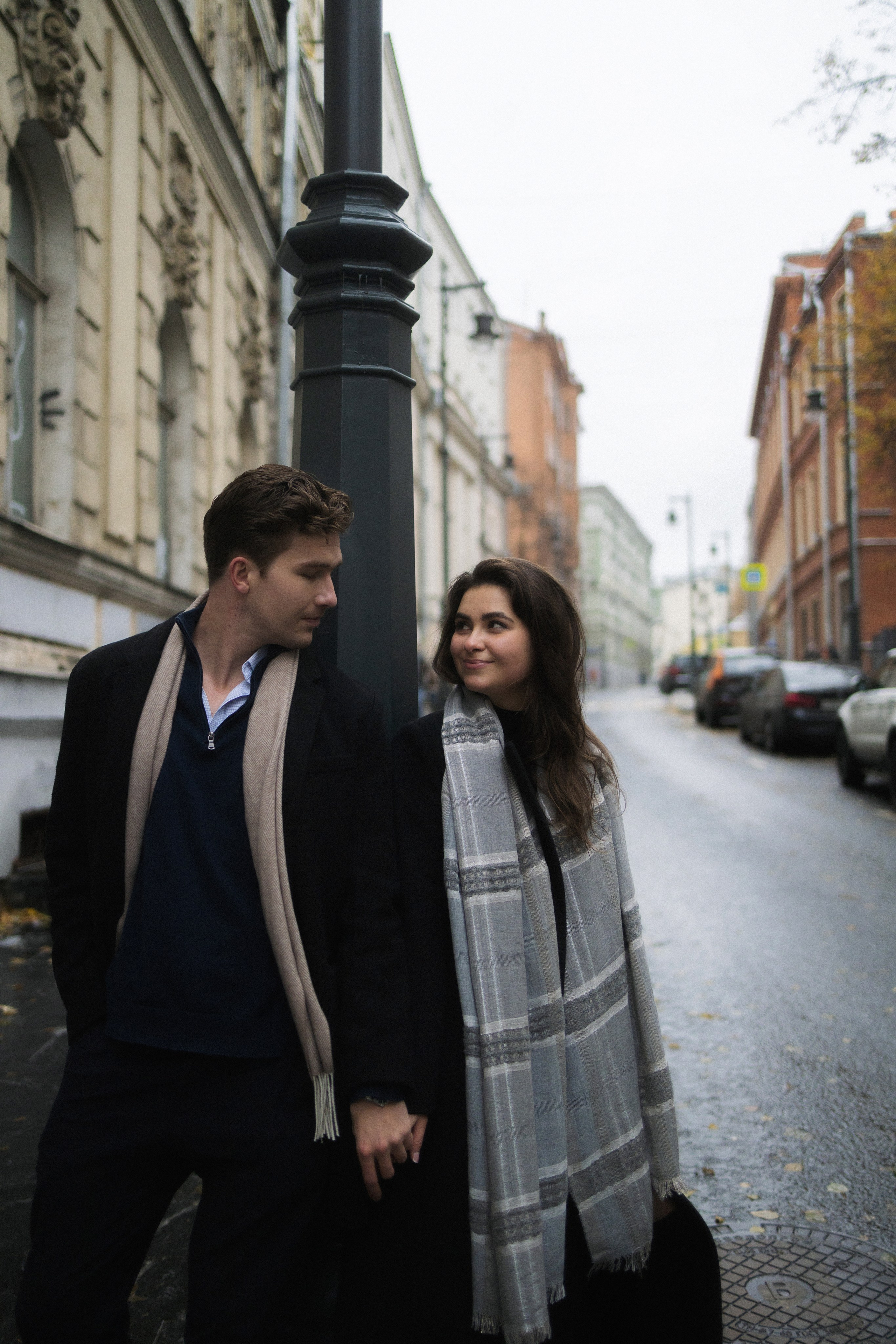 Джеймс и Аделина на улицах Китай города. Свадебный и портретный фотограф в Москве Кристина Золотова