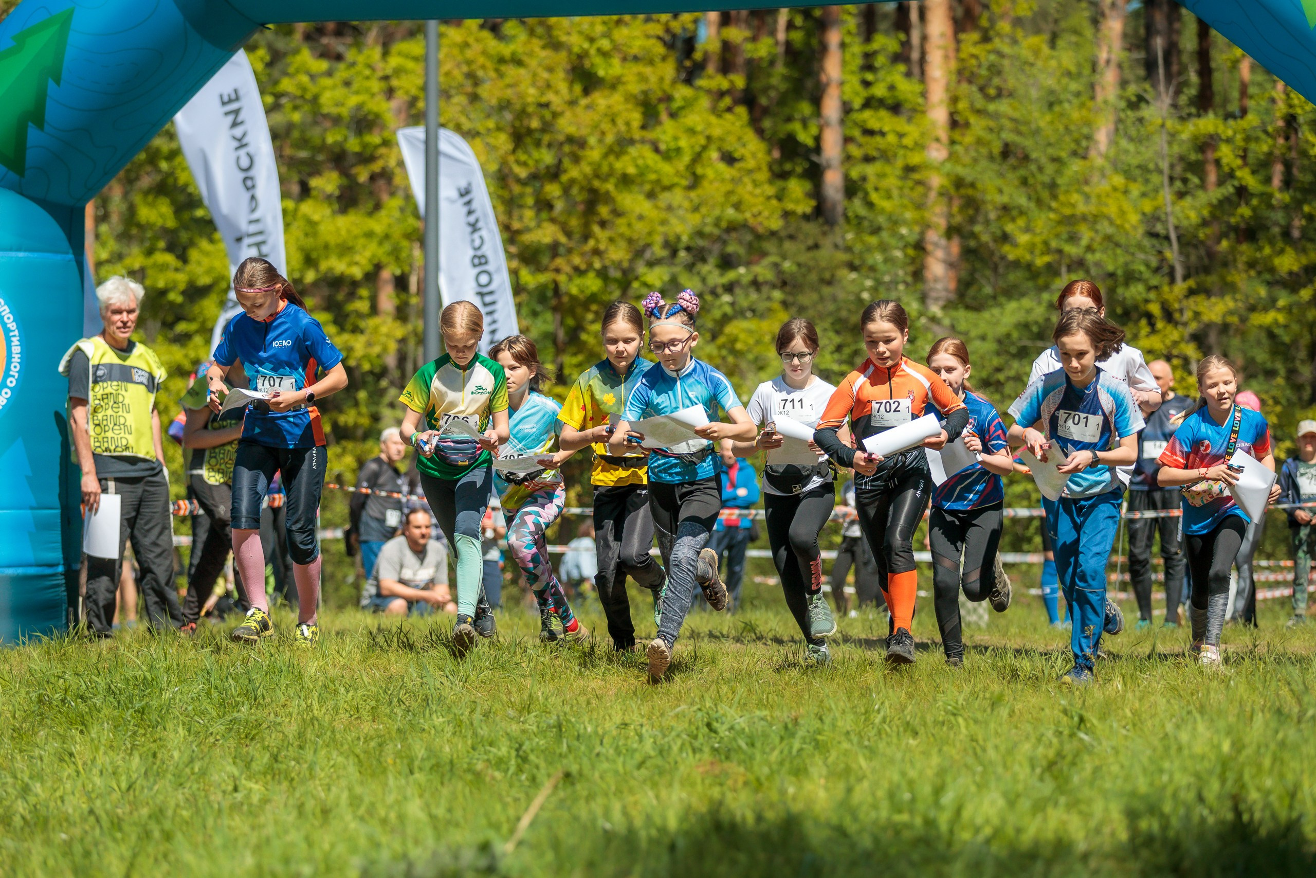 Спортивная фотосъемка outdoor соревнований