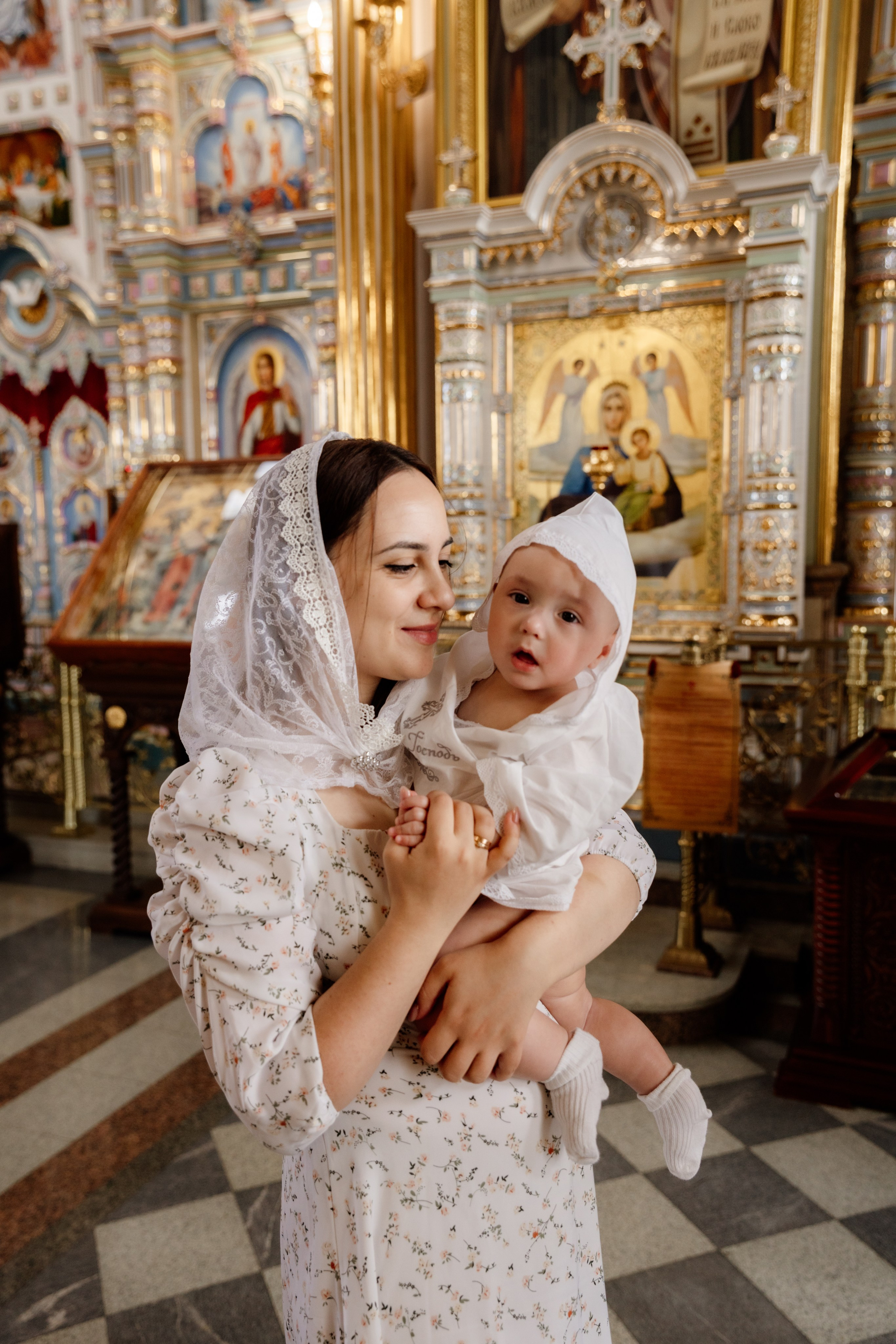 Крещение Максима. Семейный фотограф документалист в Пензе Лопатинская Татья