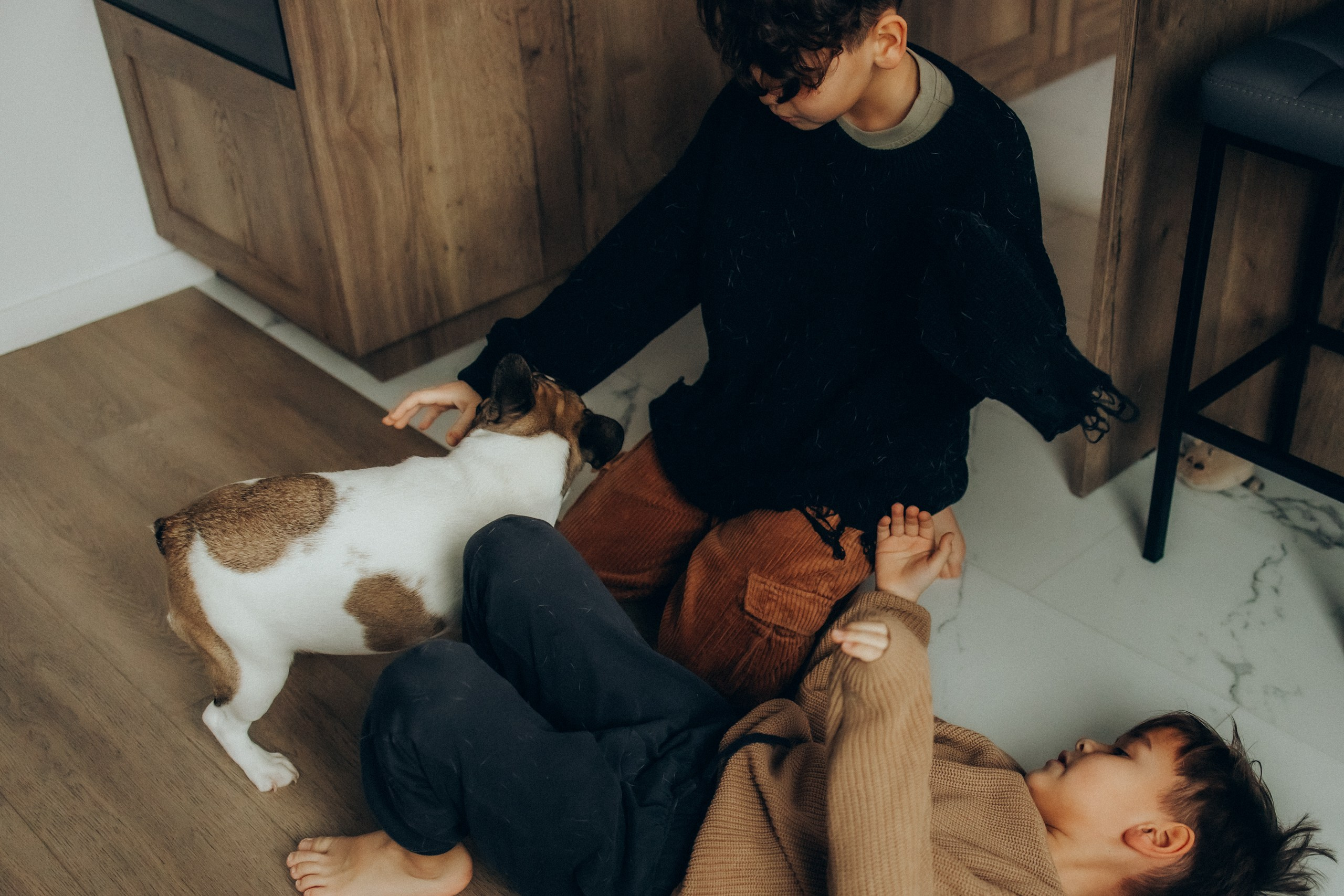 Руслан, Тимур и Луна. Семейный фотограф Москва