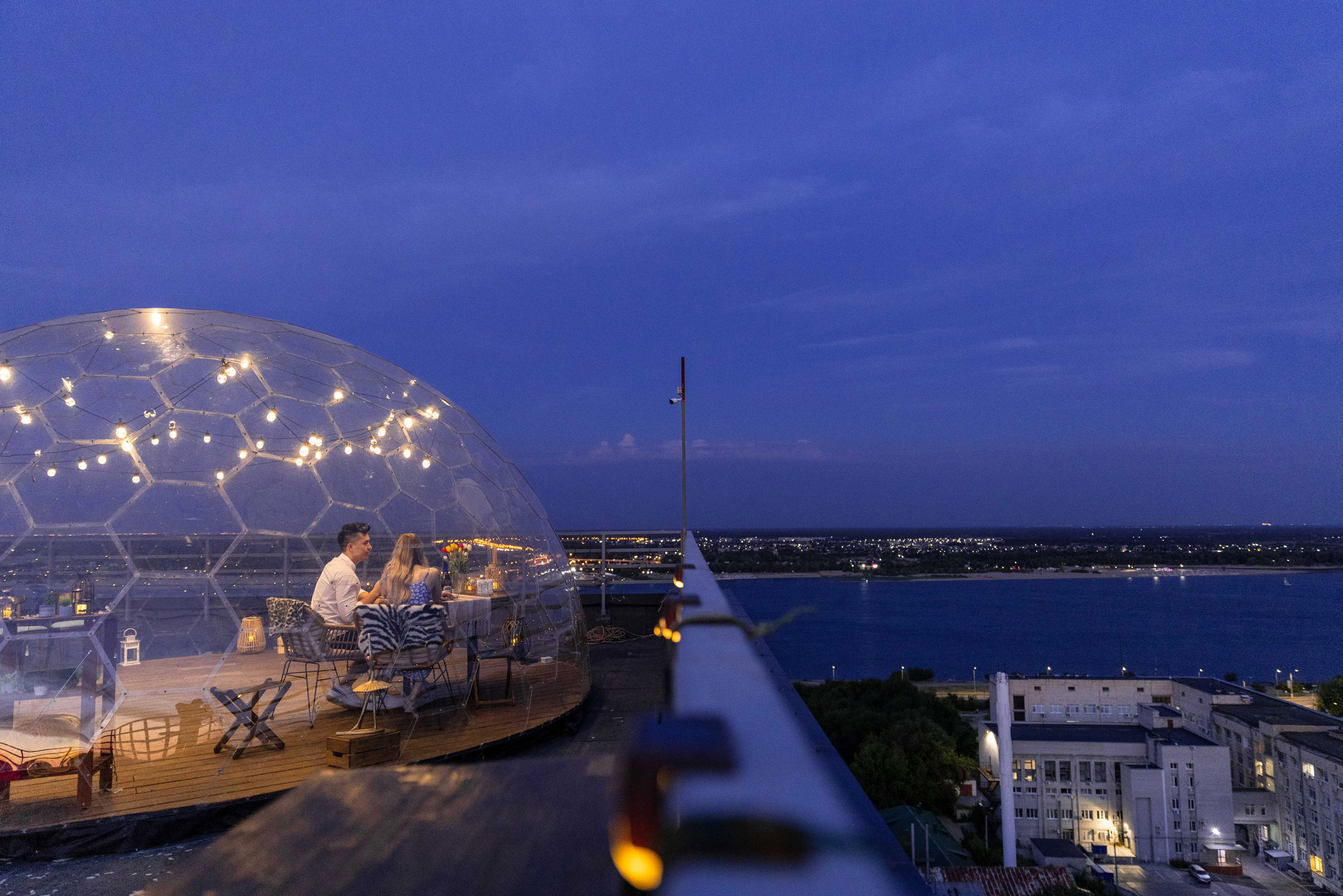 Свидание на крыше. Фотограф Вадим Казусь