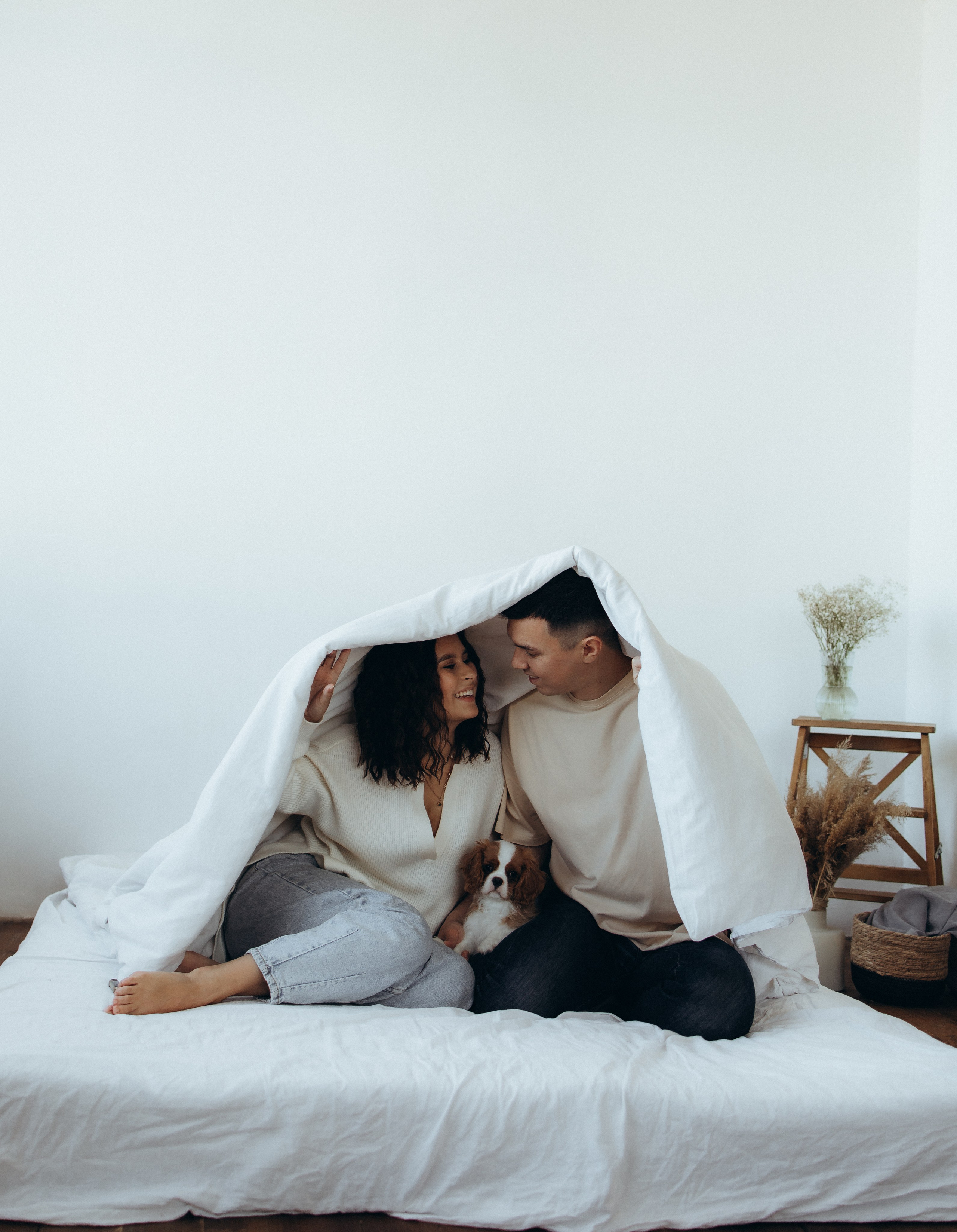 Ришат, Айгуль и пушистый малыш Йоко. Фотограф из Казани Мария Шамсутдинова