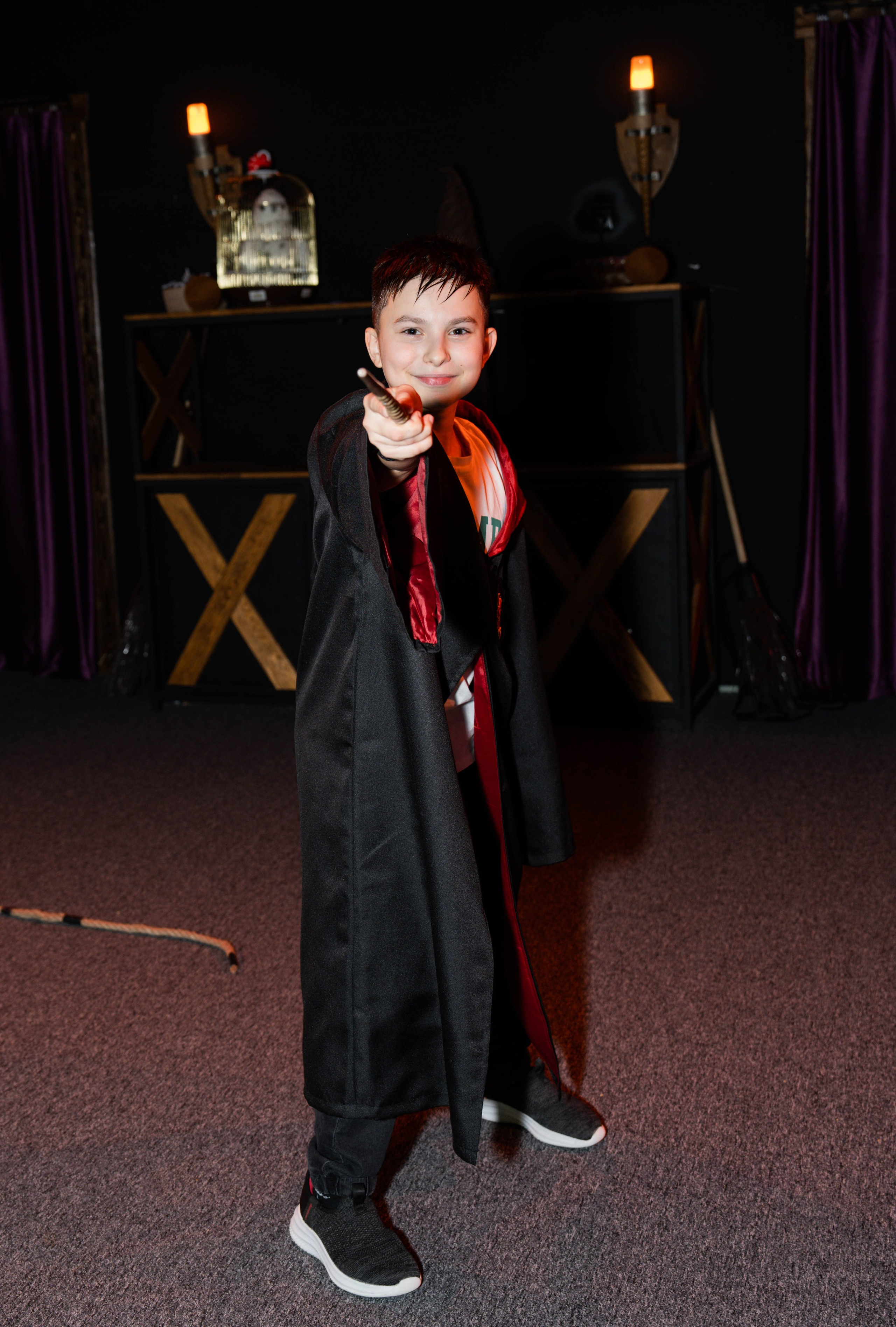 В гостях у Гарри Поттера. Крамер Юлиана детский и семейный фотограф