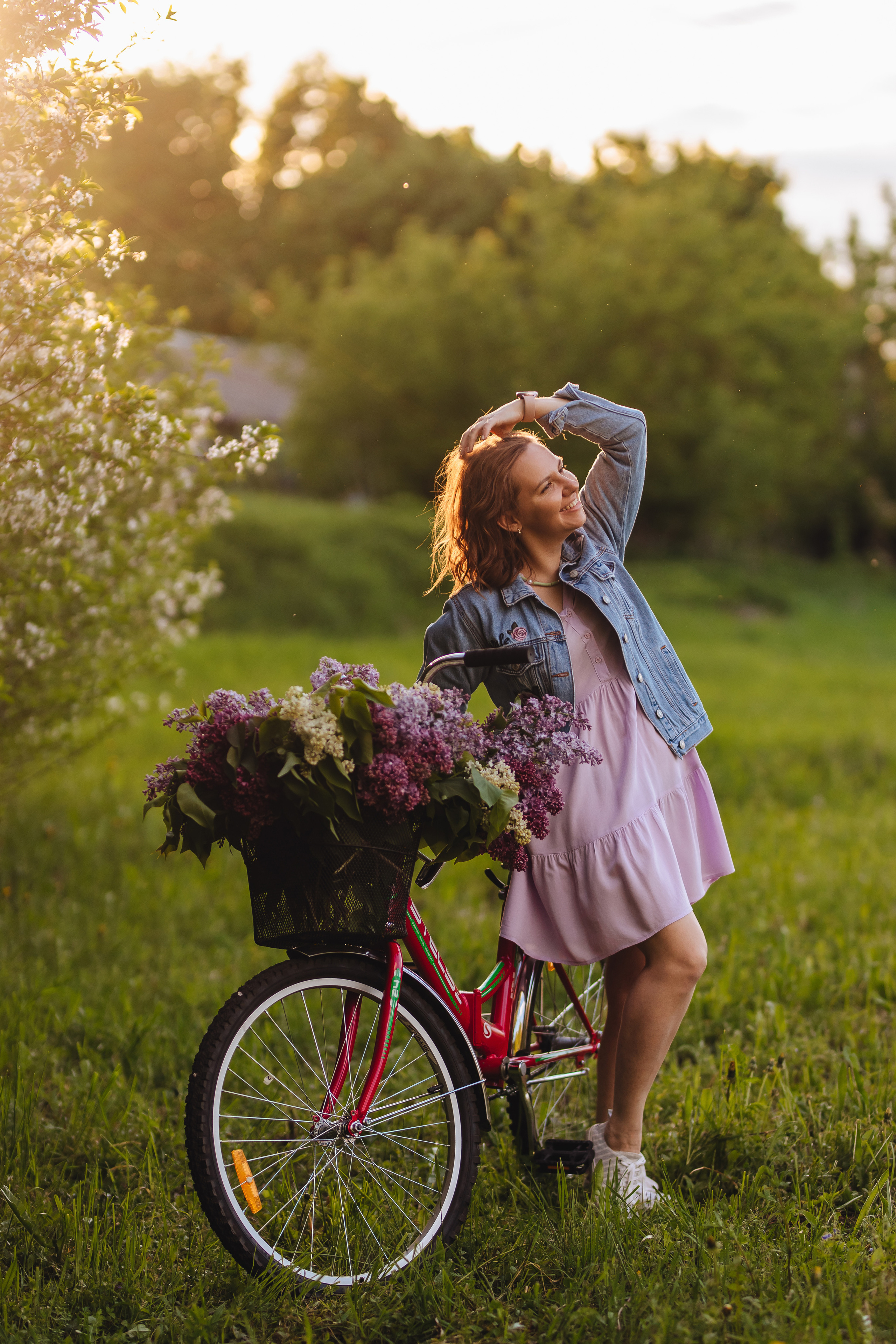На закате в деревне. Свадебный и семейный фотограф в Туле и области Маша Костина