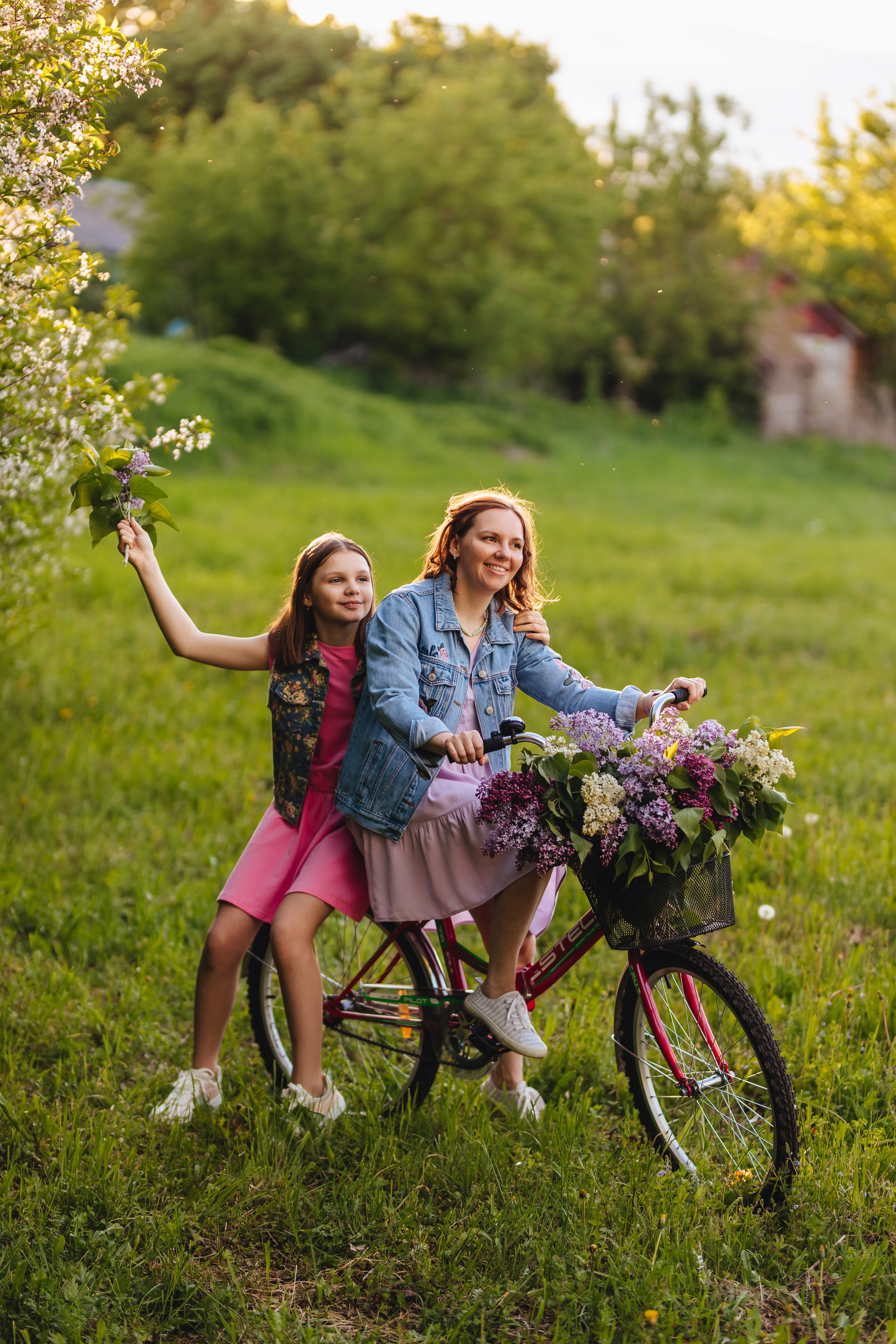 На закате в деревне. Свадебный и семейный фотограф в Туле и области Маша Костина
