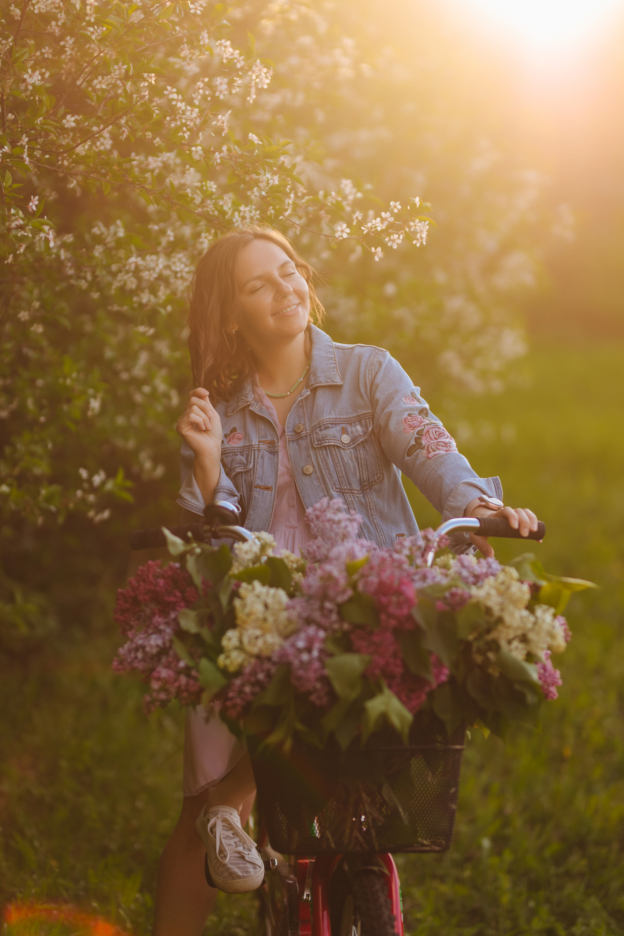 На закате в деревне. Свадебный и семейный фотограф в Туле и области Маша Костина