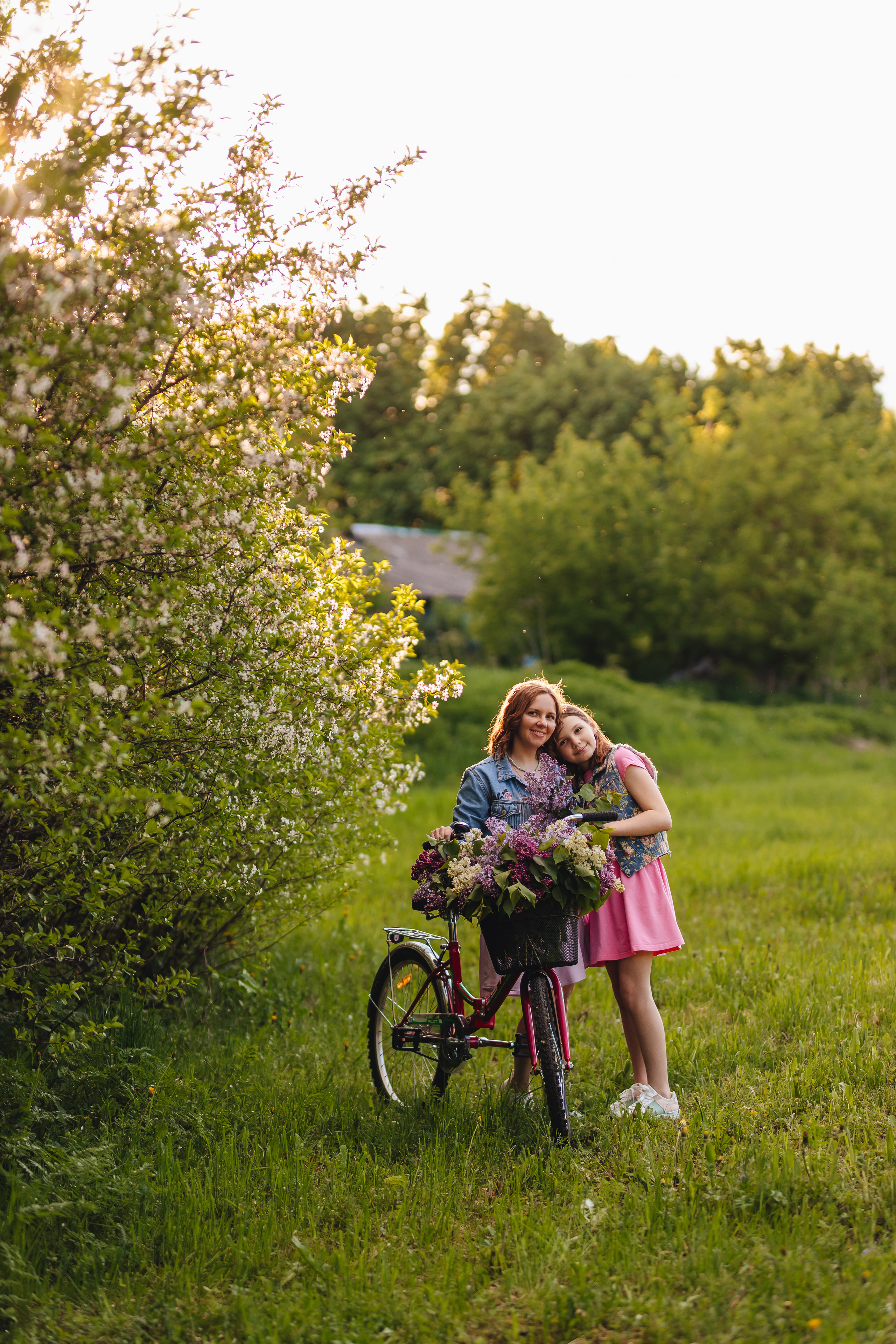 На закате в деревне. Свадебный и семейный фотограф в Туле и области Маша Костина