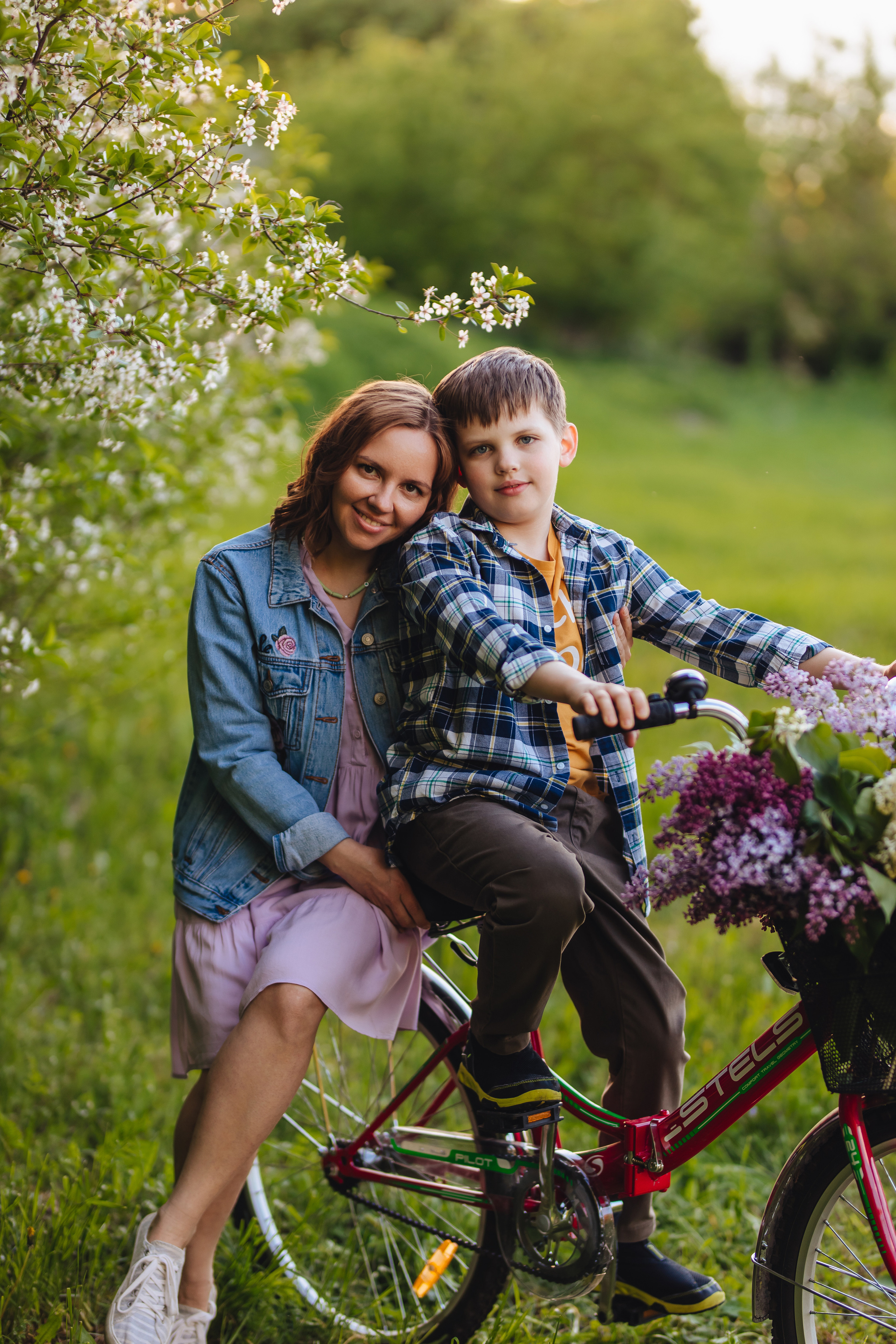 На закате в деревне. Свадебный и семейный фотограф в Туле и области Маша Костина