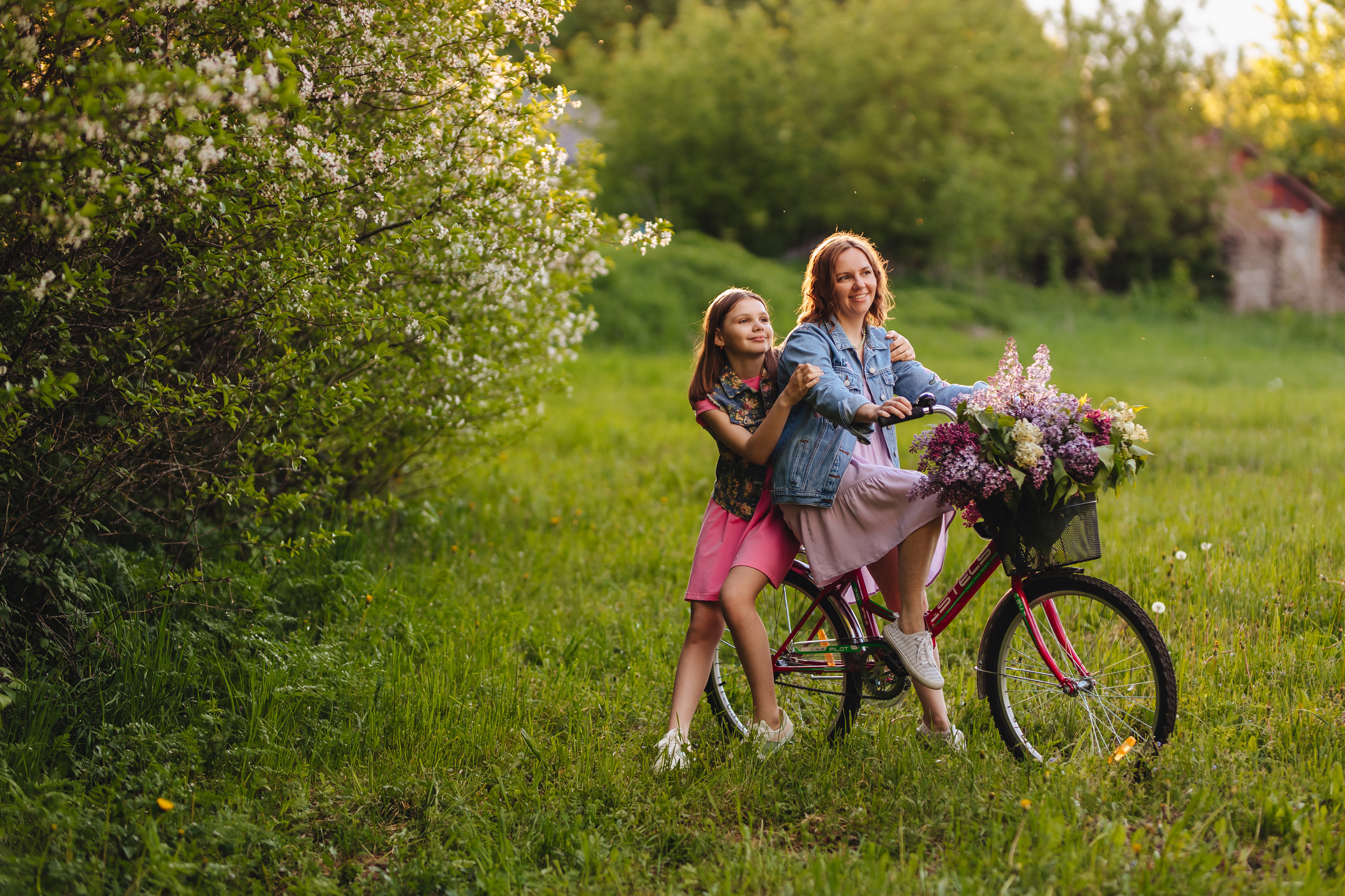 На закате в деревне. Свадебный и семейный фотограф в Туле и области Маша Костина