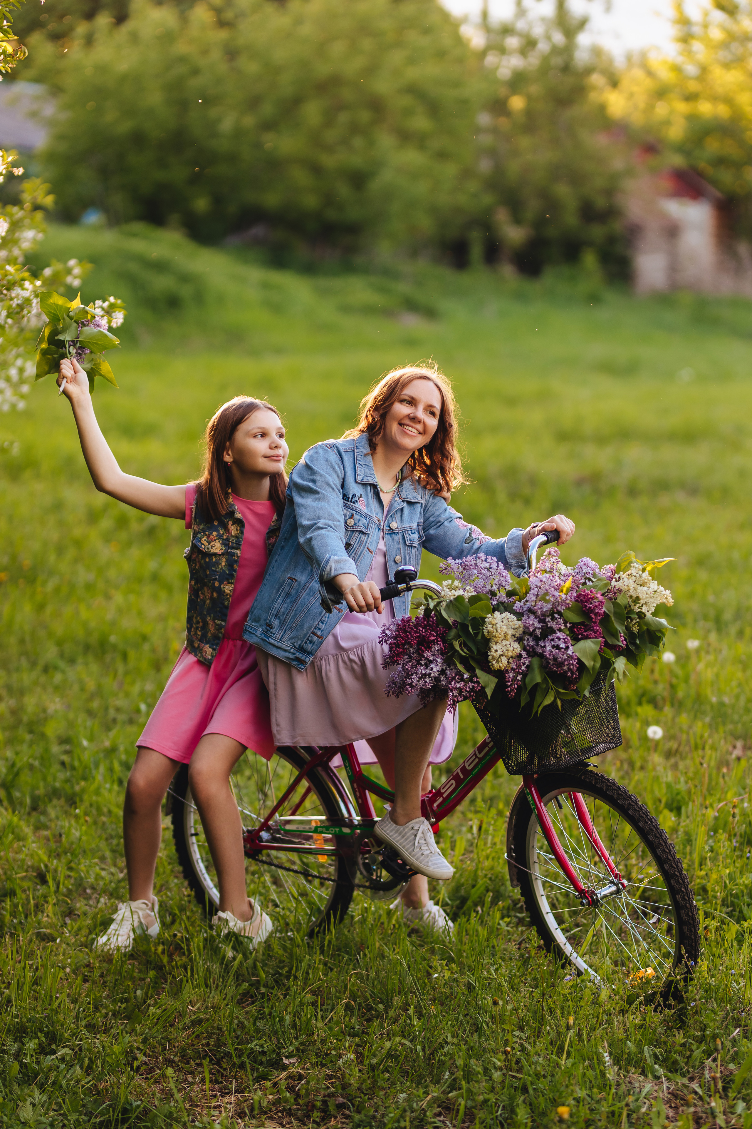 На закате в деревне. Свадебный и семейный фотограф в Туле и области Маша Костина