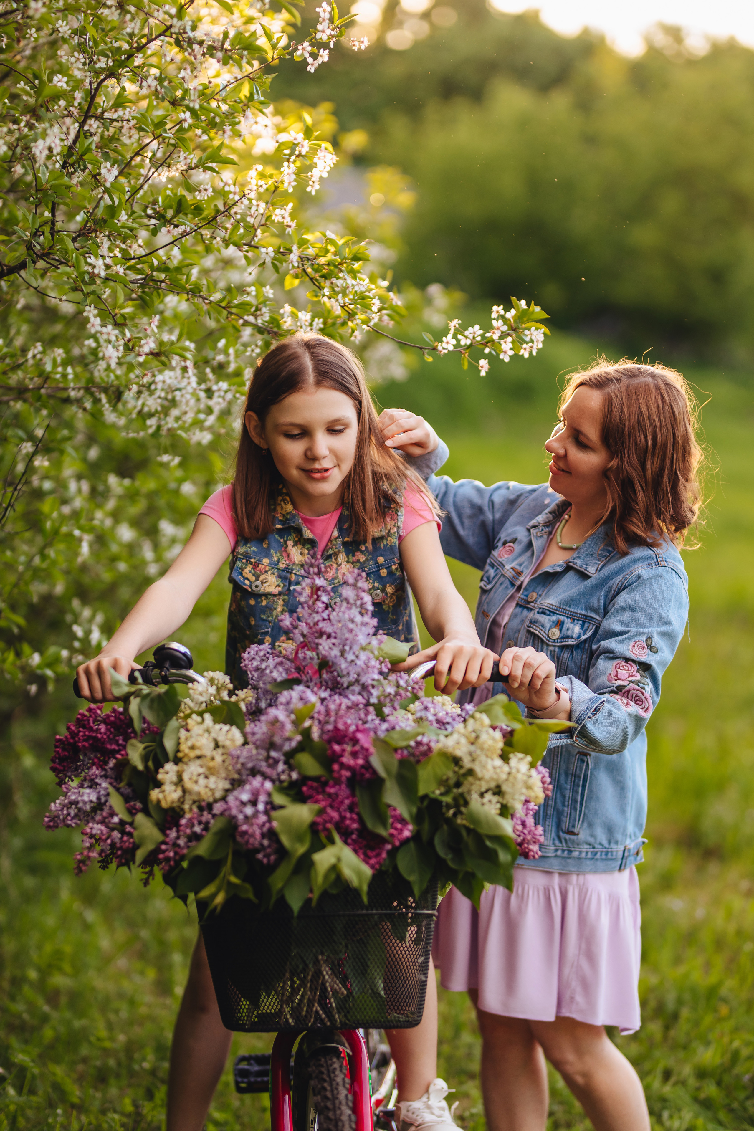 На закате в деревне. Свадебный и семейный фотограф в Туле и области Маша Костина