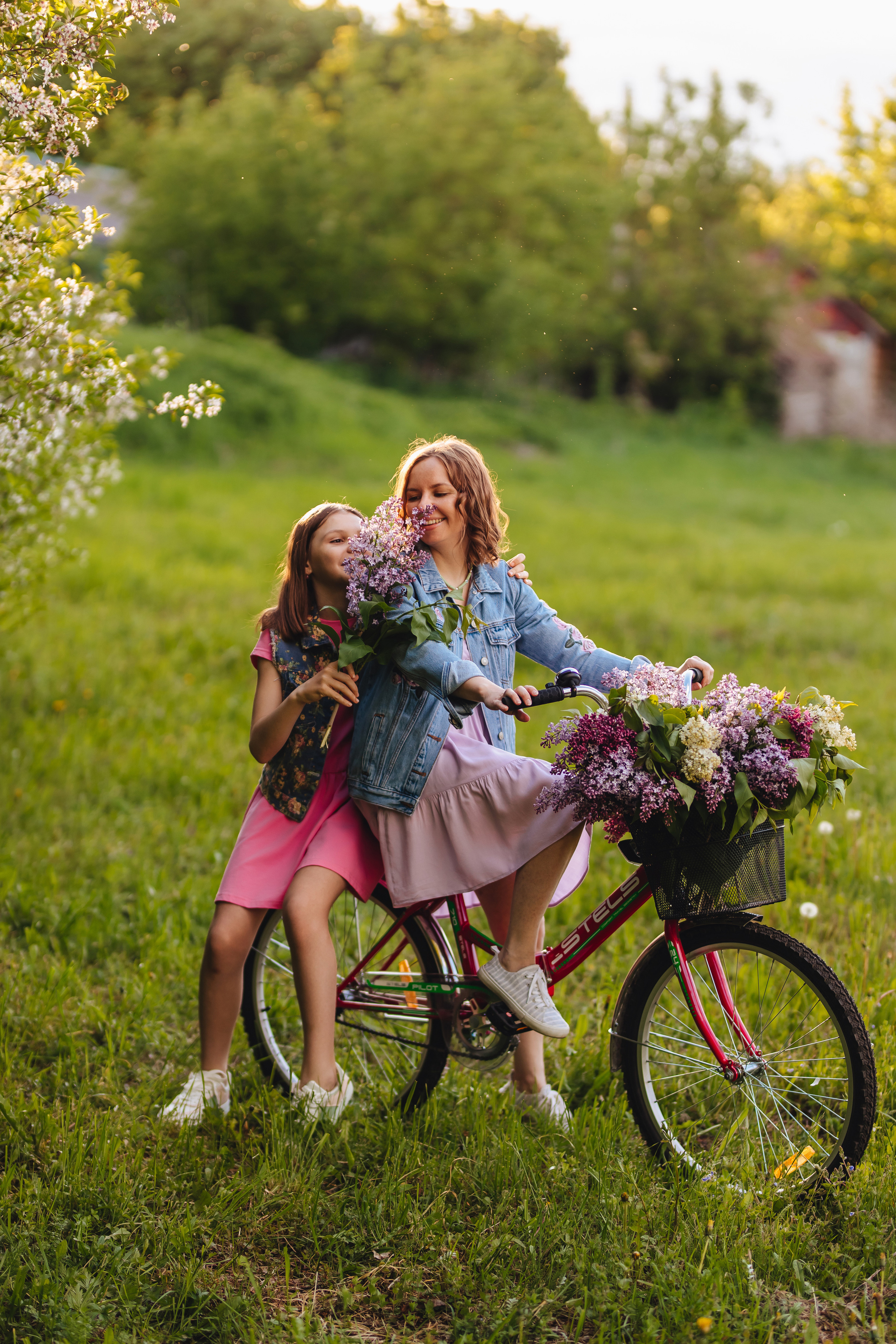 На закате в деревне. Свадебный и семейный фотограф в Туле и области Маша Костина