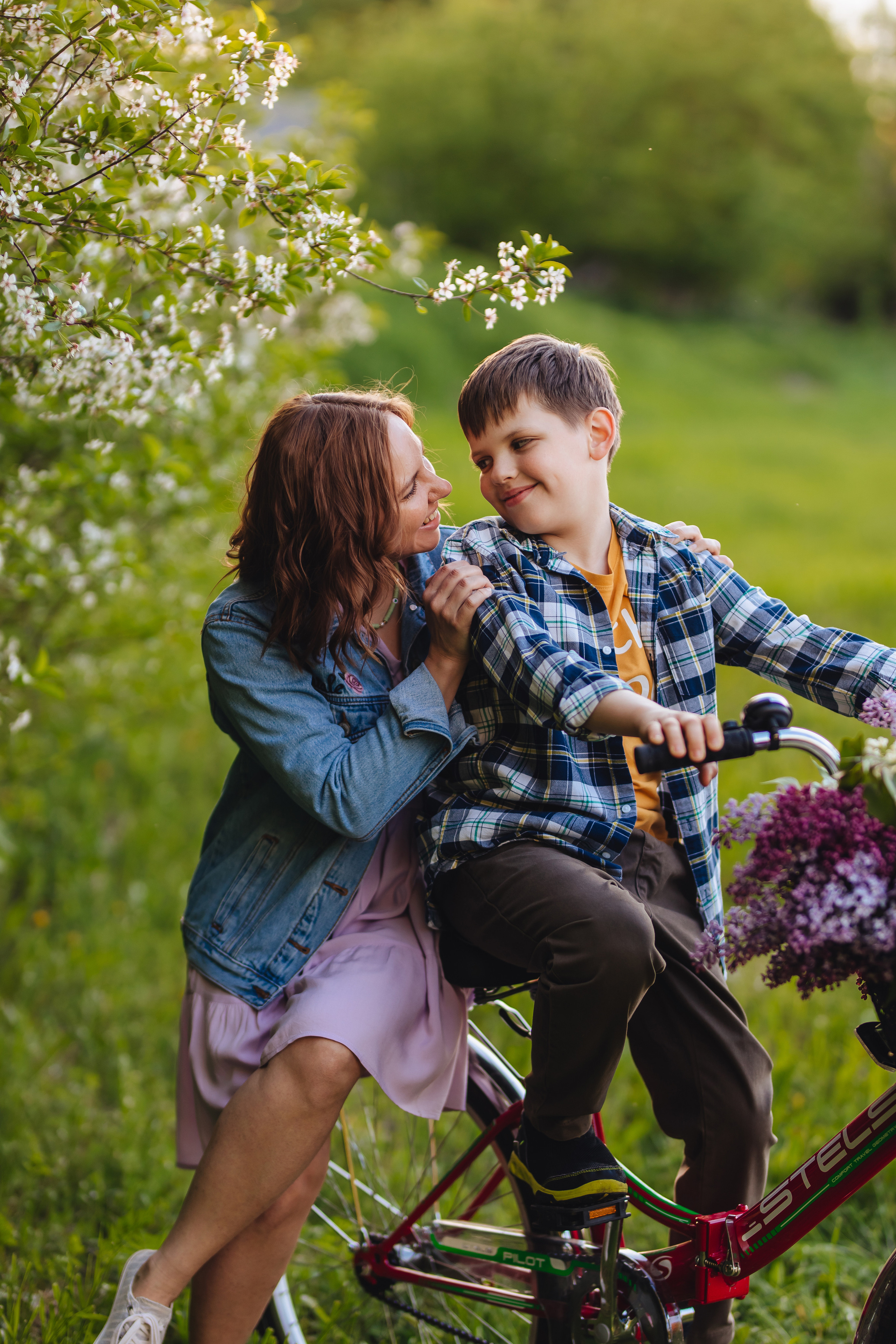 На закате в деревне. Свадебный и семейный фотограф в Туле и области Маша Костина